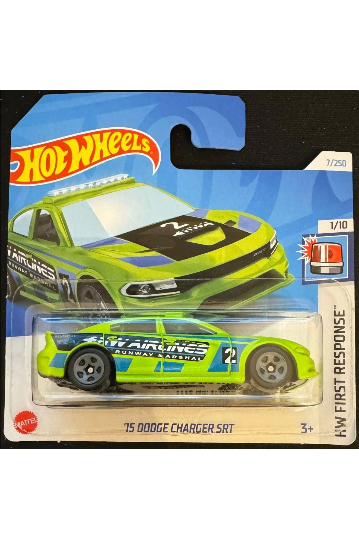 ماشین اسباب بازی SINGE CARS '15 DODGE CHARGER SRT HTC87 هات ویلز اورجینال HOT WHEELS