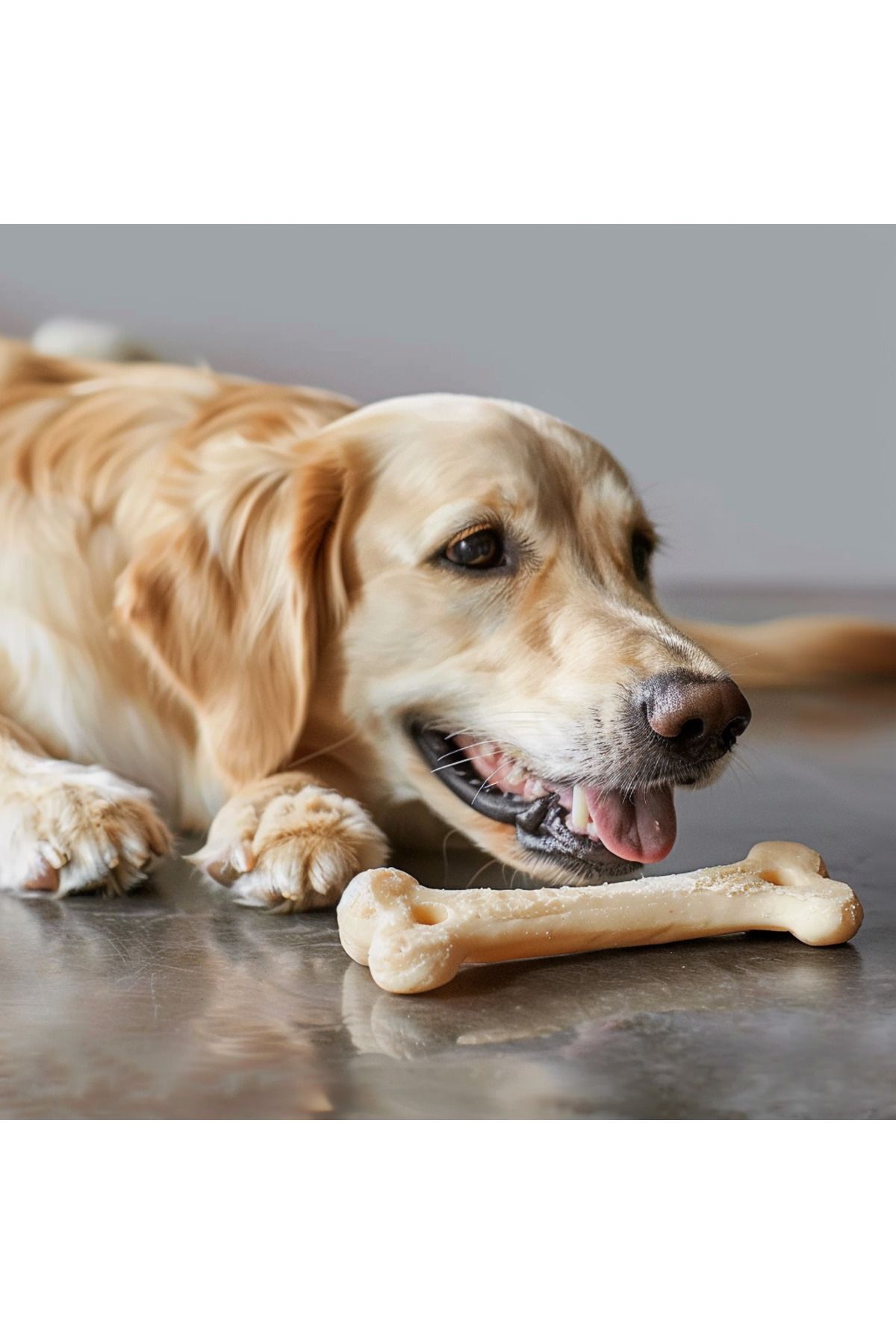 استخوان تشویقی سگ بریو پاوز BRAVE PAWS، فشرده و سفید، ۷ سانتی‌متر، بسته ۴ عددی