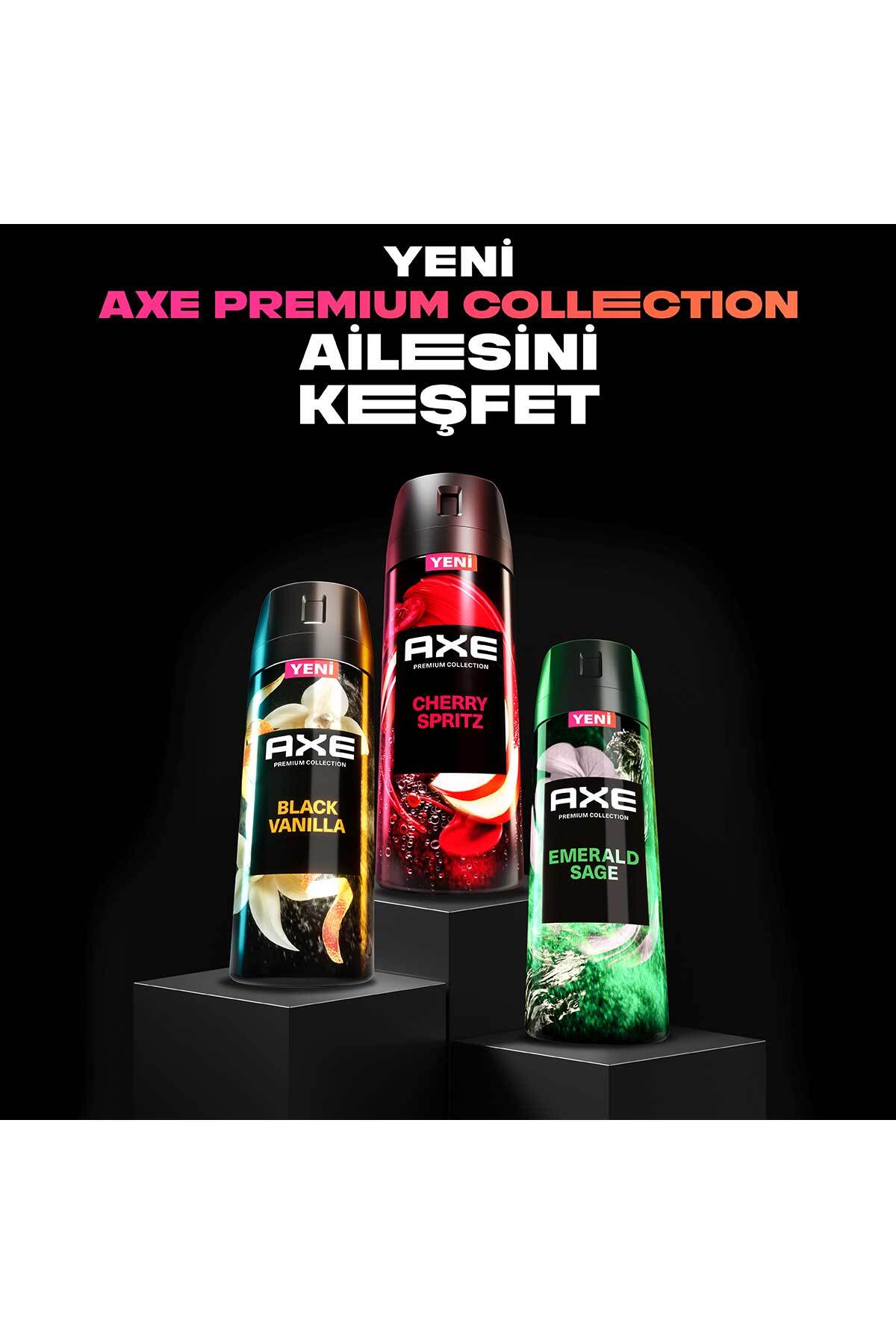 دئودورانت اسپری مردانه با رایحه گیلاس Premium Collection حجم 150 میلی لیتر اکس Axe