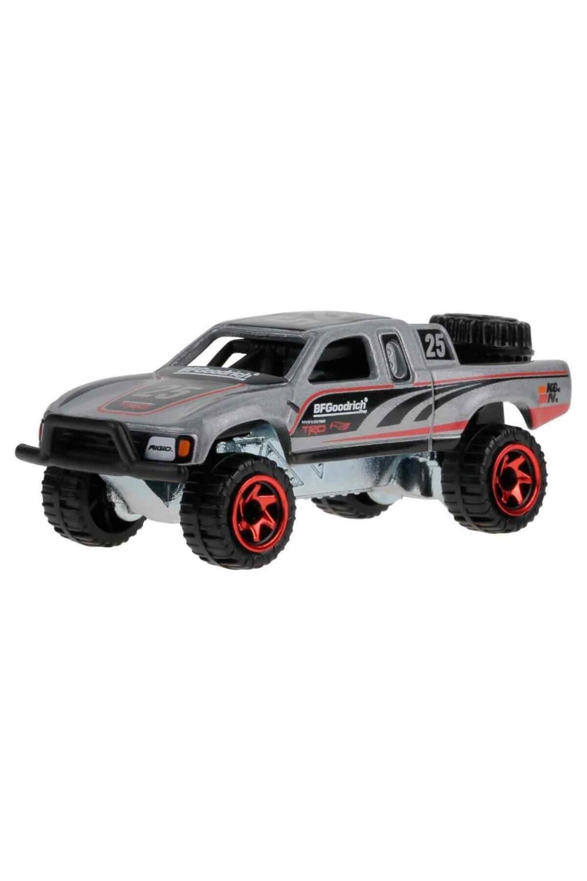 ماشین اسباب بازی خودروهای مضمون سری ویژه تویوتا کامیون آفرود GDG44 JCB75 از ترکیه HOT WHEELS