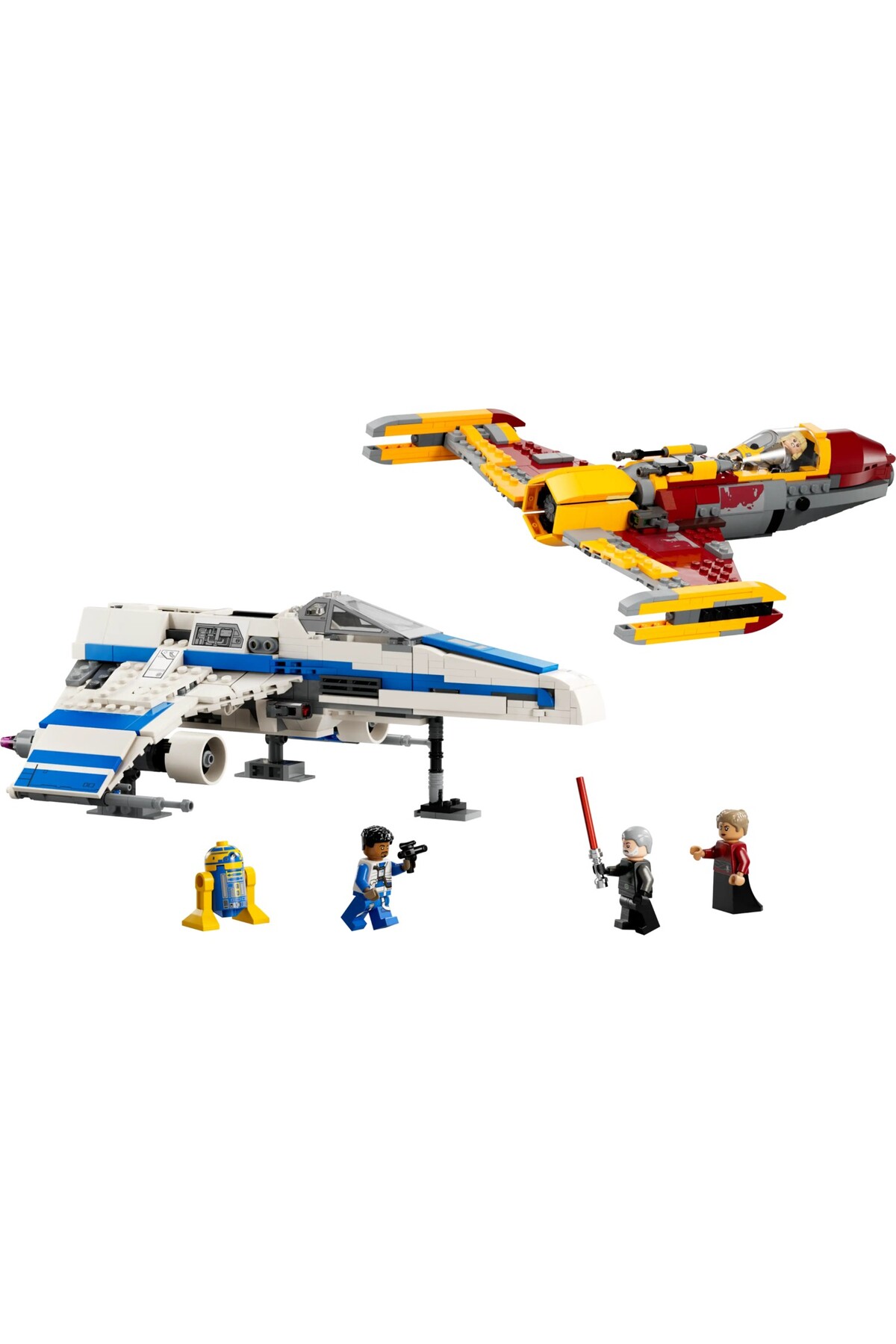 LEGO لگو جنگ ستارگان: Ahsoka جمهوری جدید E-wingshin Vs Starfighter Hati 75364
