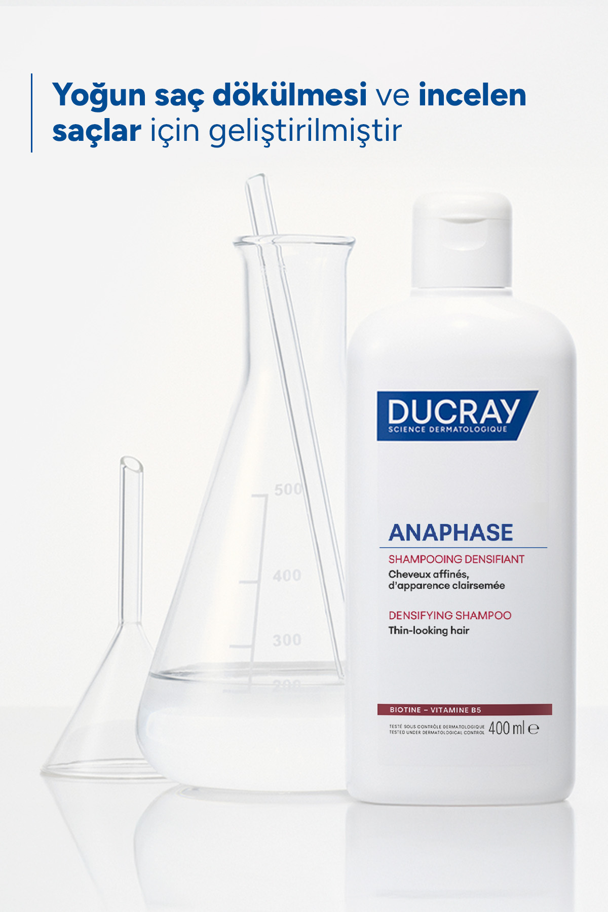 Ducray شامپو ضد ریزش مو Anaphase Plus 400 میلی لیتر
