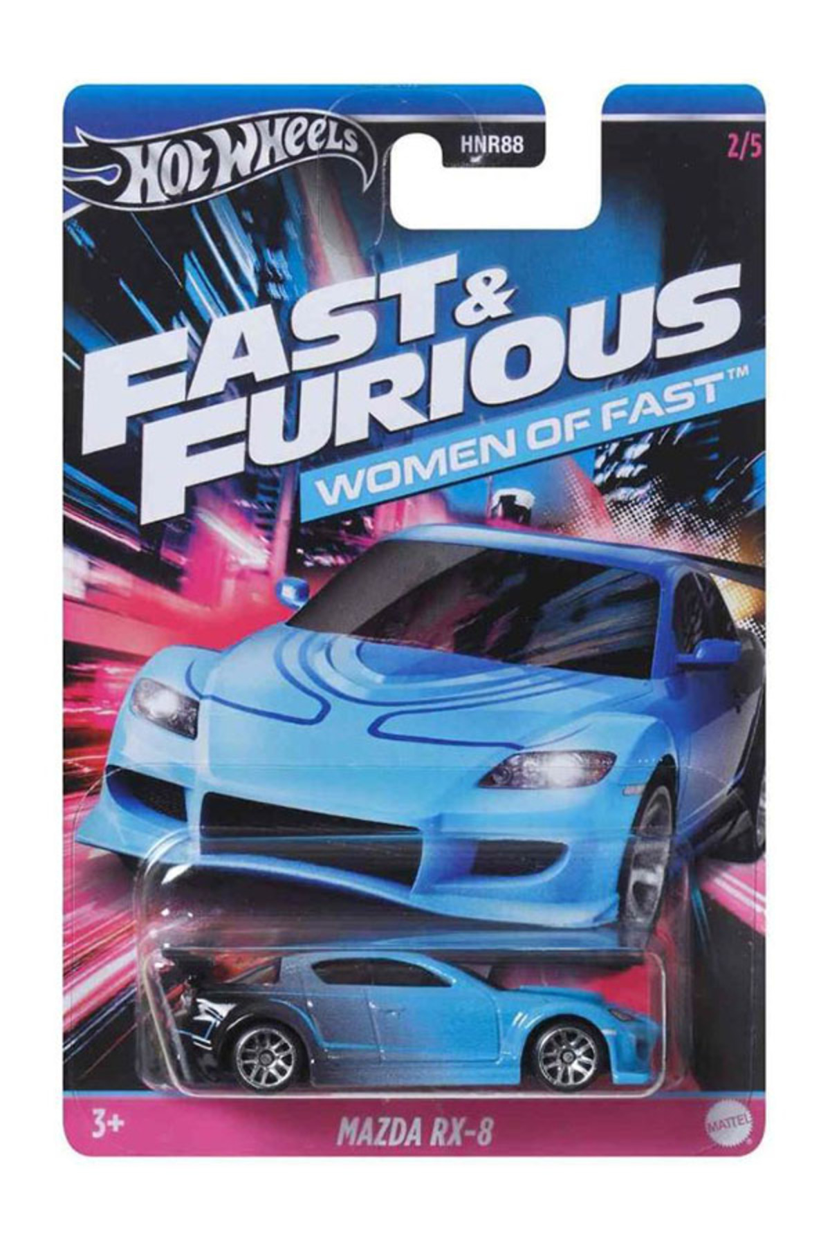 ماشین اسباب بازی FAST & FURIOUS MAZDA RX 8 WOMEN OF 1 64 از ترکیه HOT WHEELS