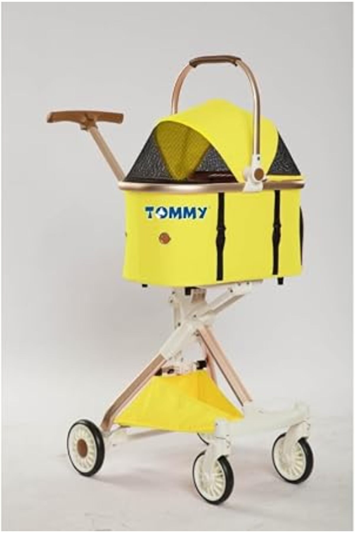 کالسکه حیوانات خانگی تامی Tommy، زرد، حداکثر ۱۰ کیلوگرم