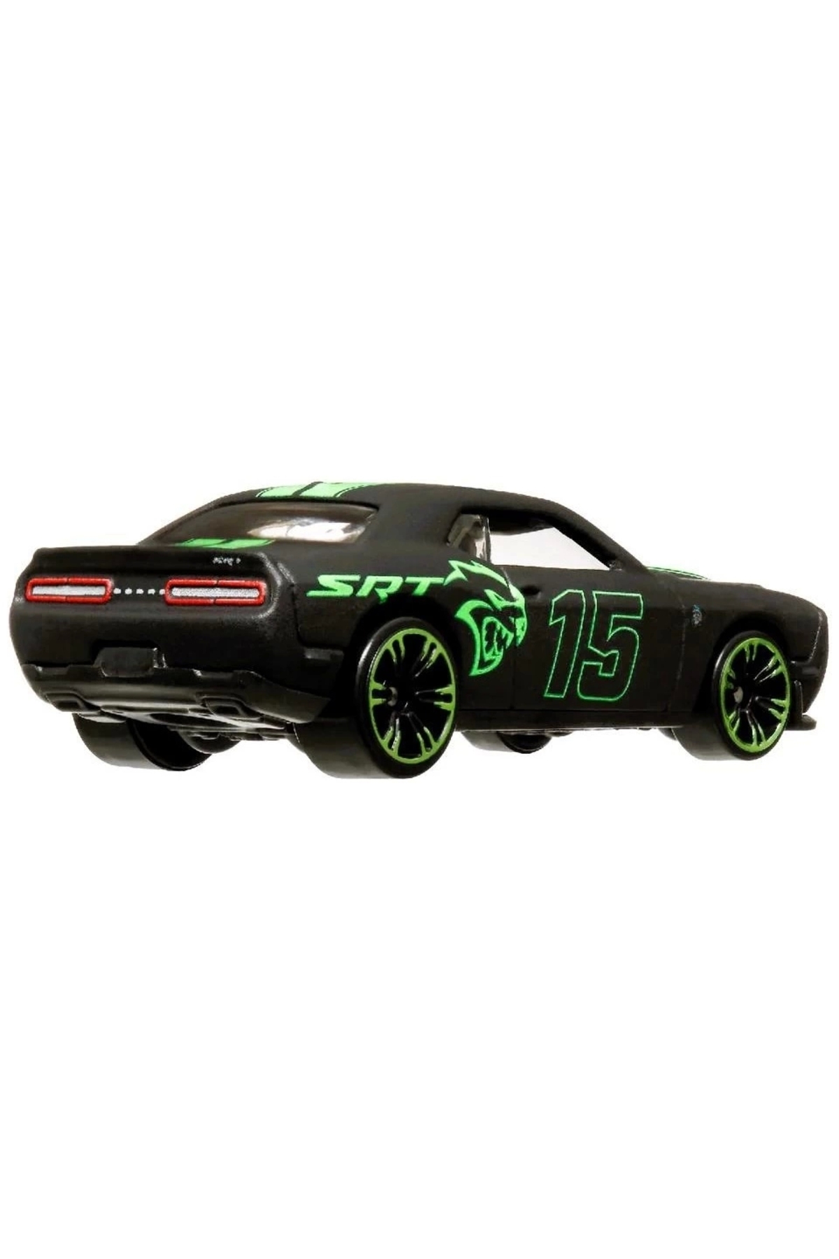 ماشین اسباب بازی NEON RACERS HLH72 15 DODGE CHALLENGER SRT HELLCAT HRW80 هات ویلز اورجینال HOT WHEELS