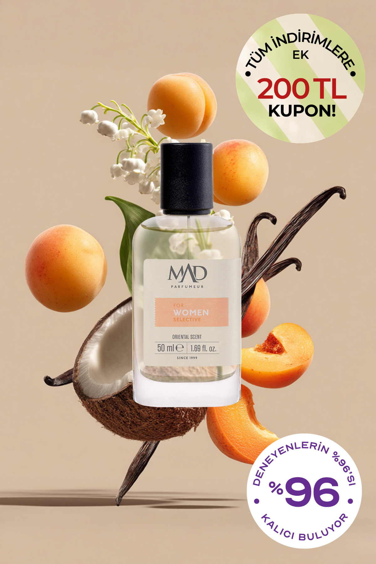 عطر MAD H103 زنان انتخابی 50 میلی لیتر مدپرفیوم Mad Parfüm