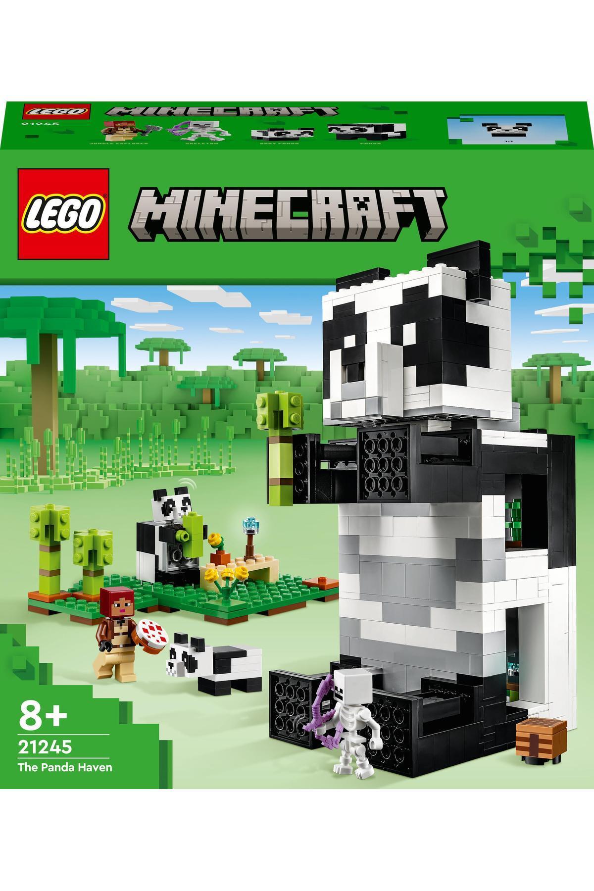 لگو ® MINECRAFT® PANDA SHELTER 21245 برای کودکان 8 ساله بالاتر 553 قطعه اورجینال LEGO