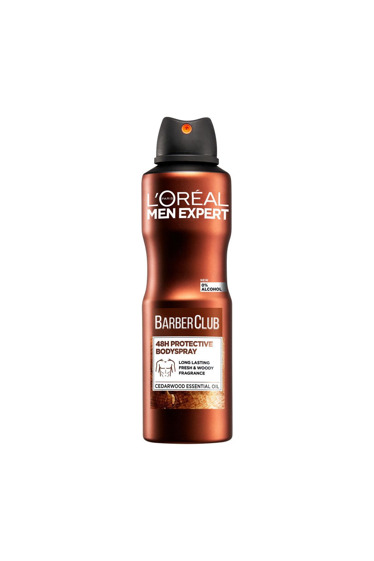 دئودورانت و رول آن مردانه اسپری بدنه باشگاه آرایشگر 48 ساعت 150 میل موثر L'Oreal Paris Men Expert