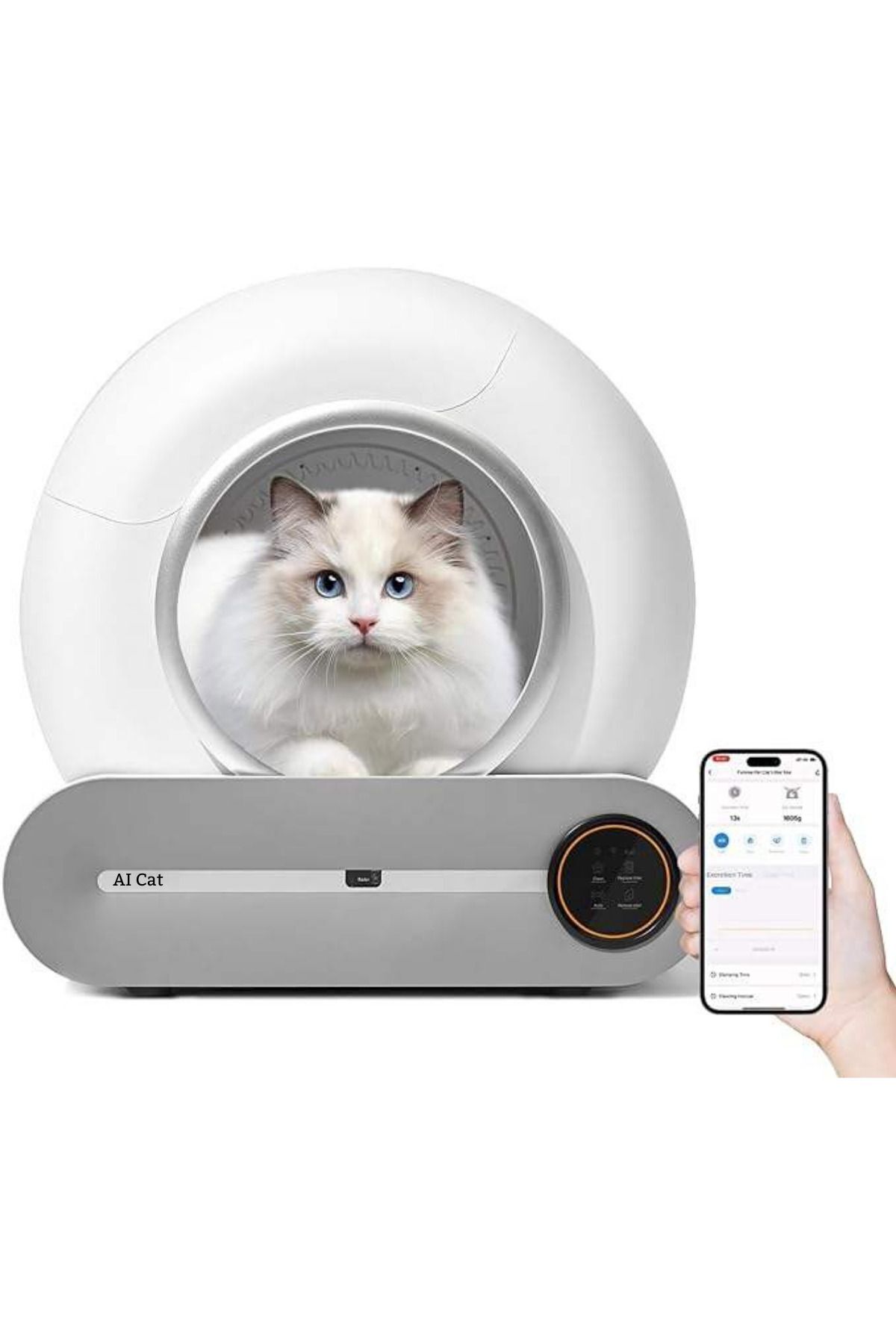 توالت گربه هوشمند ای‌آی کت AI Cat مدل AICAT