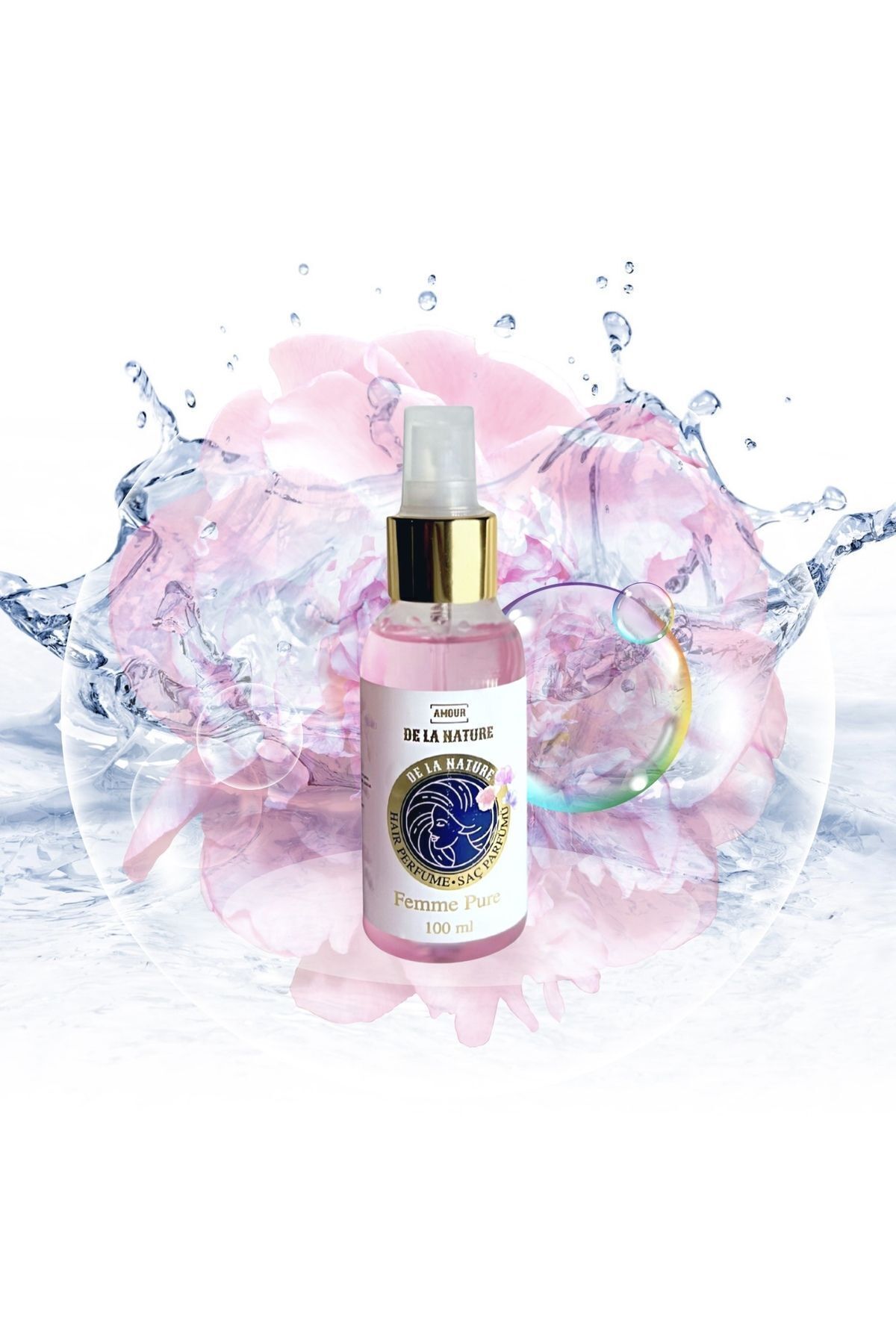 AMOUR DE LA NATURE عطر مو زنانه Femme Pure با حجم 100 میلی لیتر
