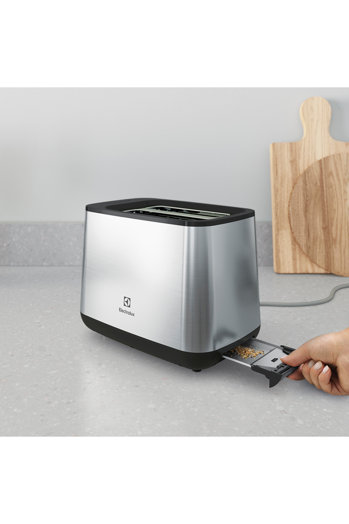 توستر E3T1 3ST ایجاد 3 800 واتی فولاد ضد زنگ 7 درجه حرارت اورجینال Electrolux