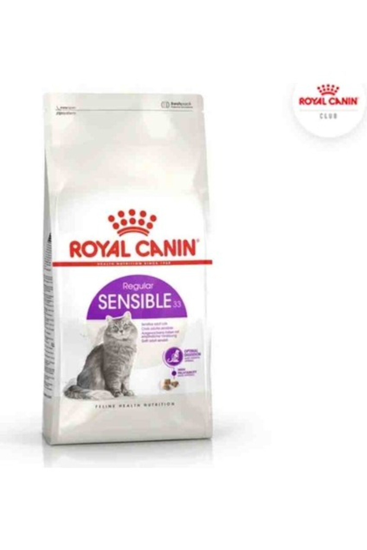 غذای خشک گربه رویال کنین Royal Canin Sensible، ۴ کیلوگرم