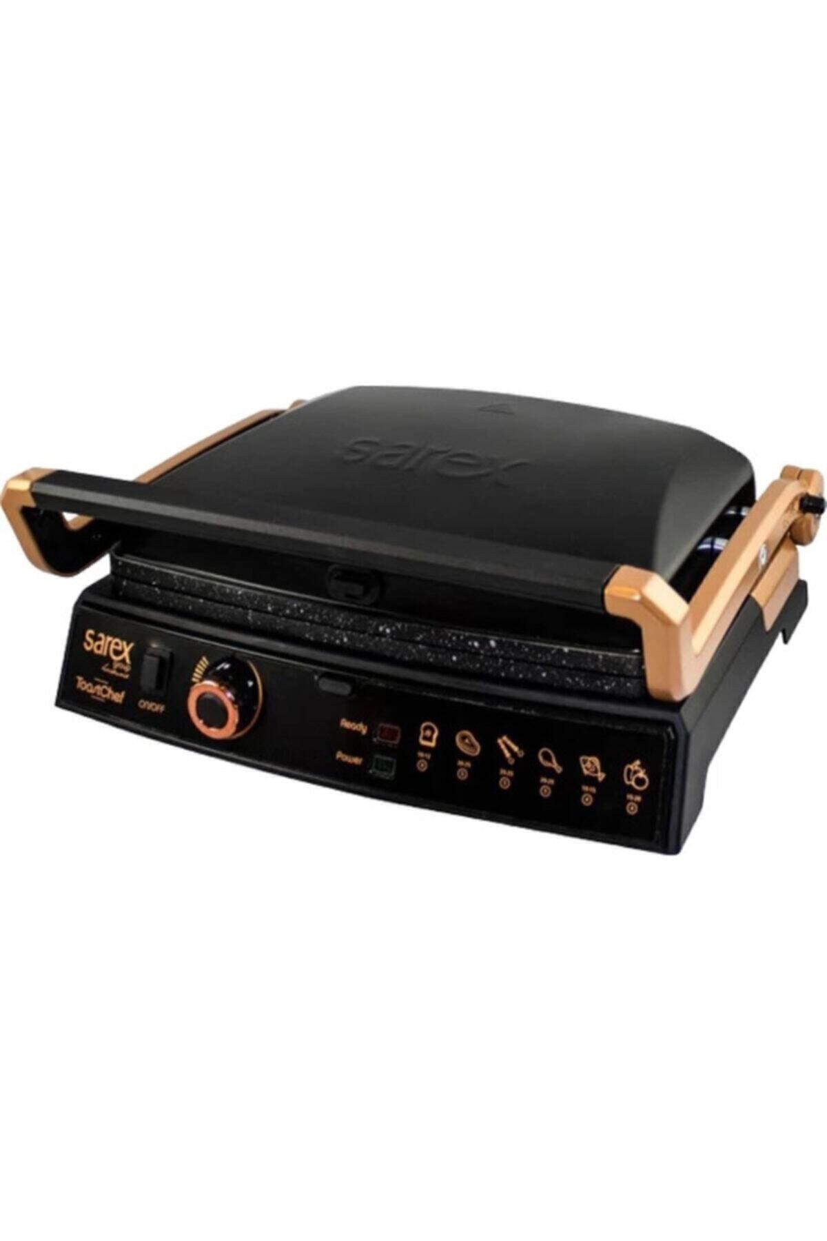 دستگاه ساندویچ و تست توستر گرانیتی مشکی SR 3410 اورجینال Sarex