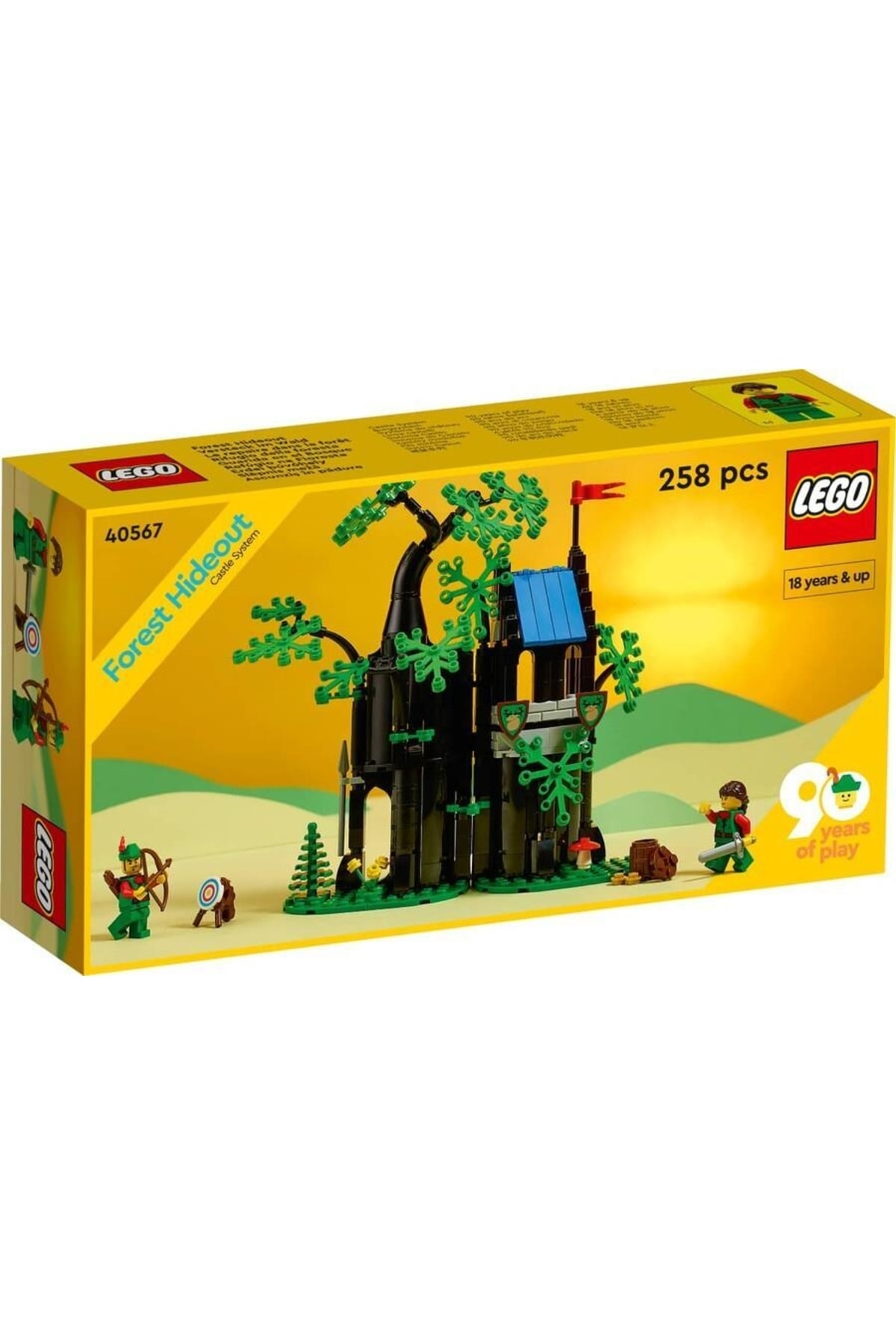 لگو و اسباب بازی های ساخت محور IDEAS 40567 FOREST HIDEOUT از ترکیه LEGO