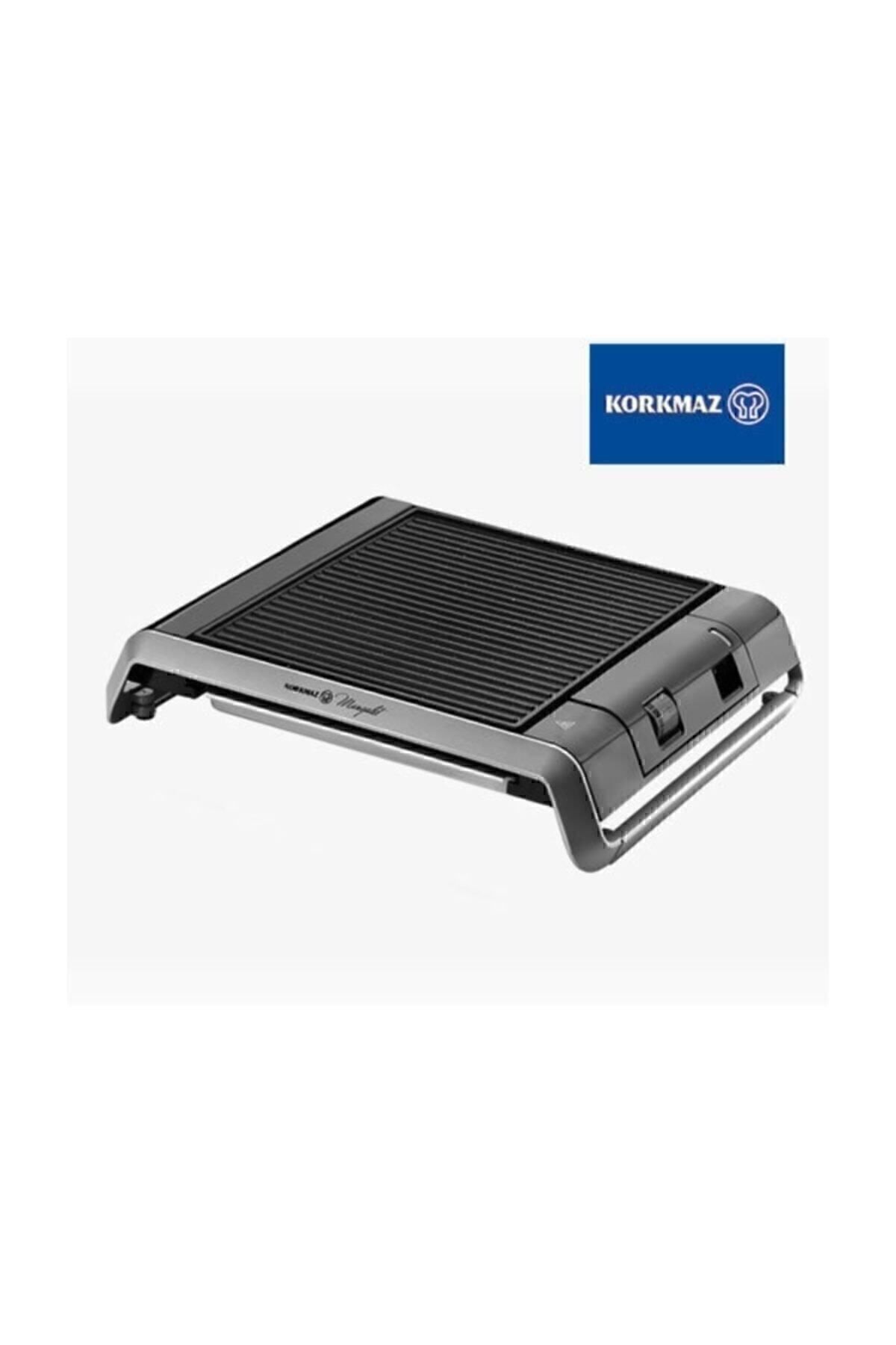 گریل برقی کباب پز گرانیت سیاه BBQ A333 02 اورجینال KORKMAZ