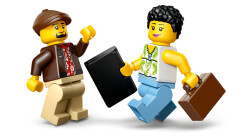 مجموعه ساختنی تاکسی زرد لگو LEGO سیتی City مدل 60487، ۱۲۲ قطعه، حداقل سن ۵ سال