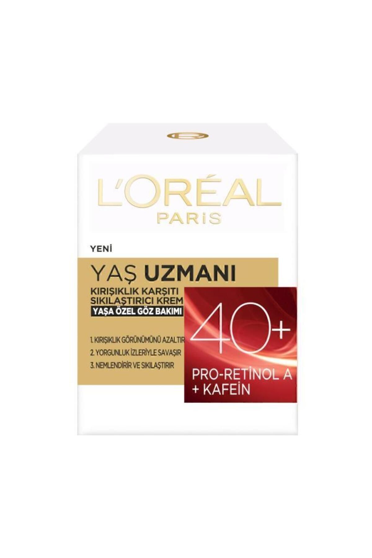 L'Oreal Paris کرم چشم ضد چین و چروک تقویت کننده سن L'Oréal Paris Age Specialist 40 15 میلی لیتر