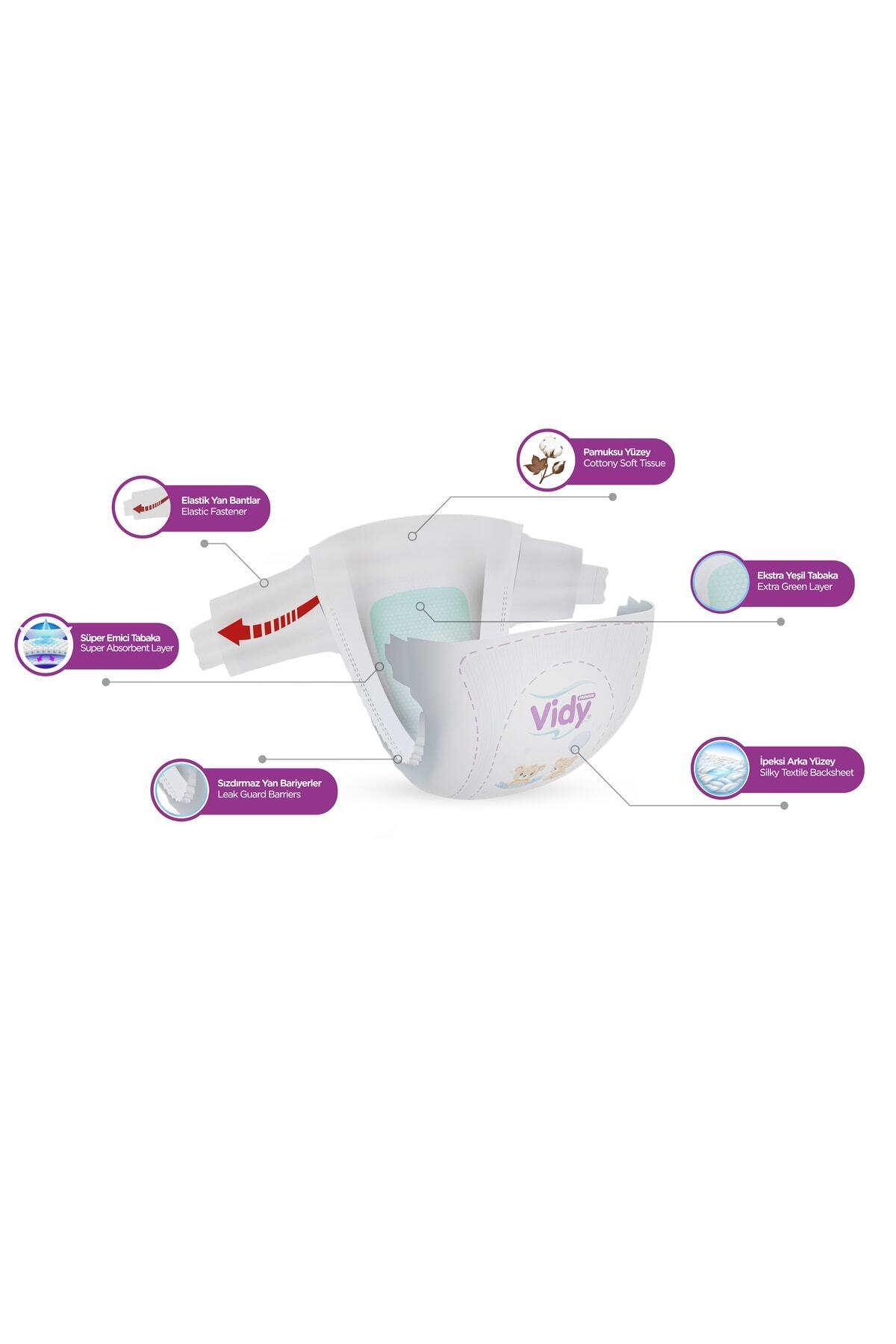 پوشک بچه سایز 5 JUNIOR PREMIUM 40 عددی جامبو اقتصادی 11 20 کیلوگرم ضد نشتی حساسیت اورجینال Vidy