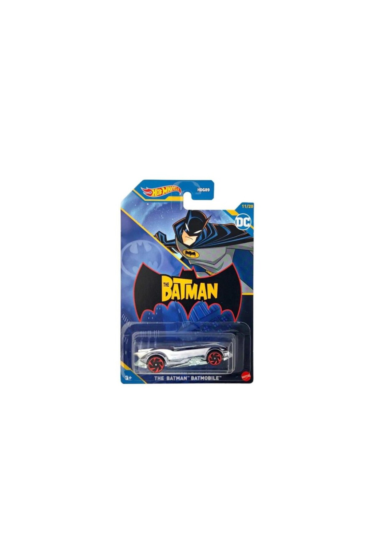 ماشین اسباب بازی DC DARKNIGHT BATMOBILE هات ویلز اورجینال HOT WHEELS