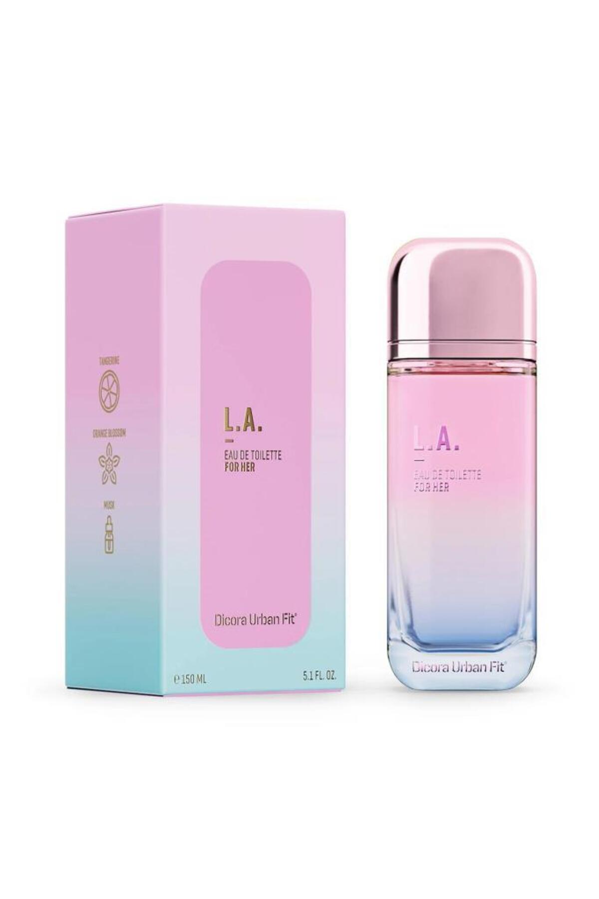 ادو تویلت زنانه دیکورا اوربان فیت DICORA URBAN FIT L.A.، ۱۵۰ میلی‌لیتر
