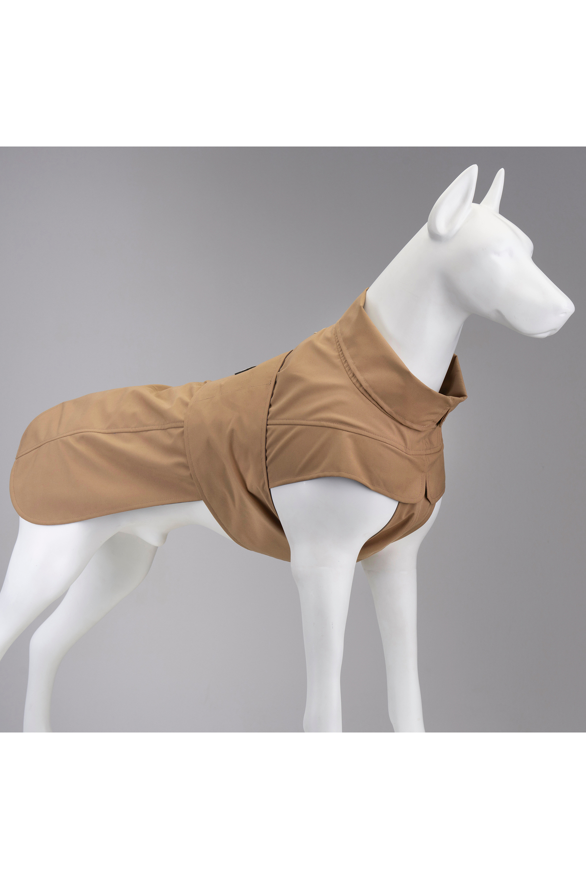 بارانی ضدآب سگ لیندو داگز Lindodogs مدل TRMC01، قهوه‌ای
