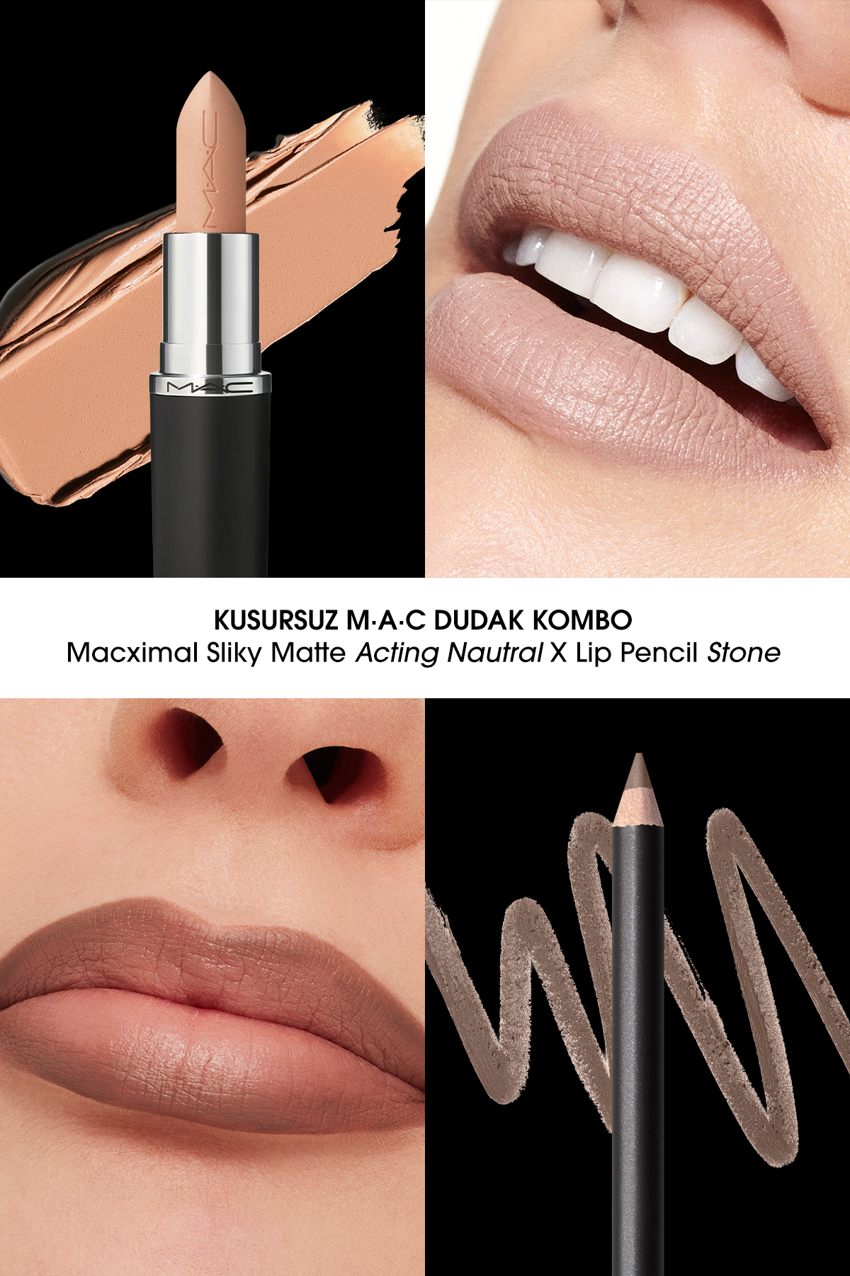 رژ لب مات ابریشمی مرطوب کننده رنگ فشرده موثر عملکرد طبیعی 3.5 گرم Mac