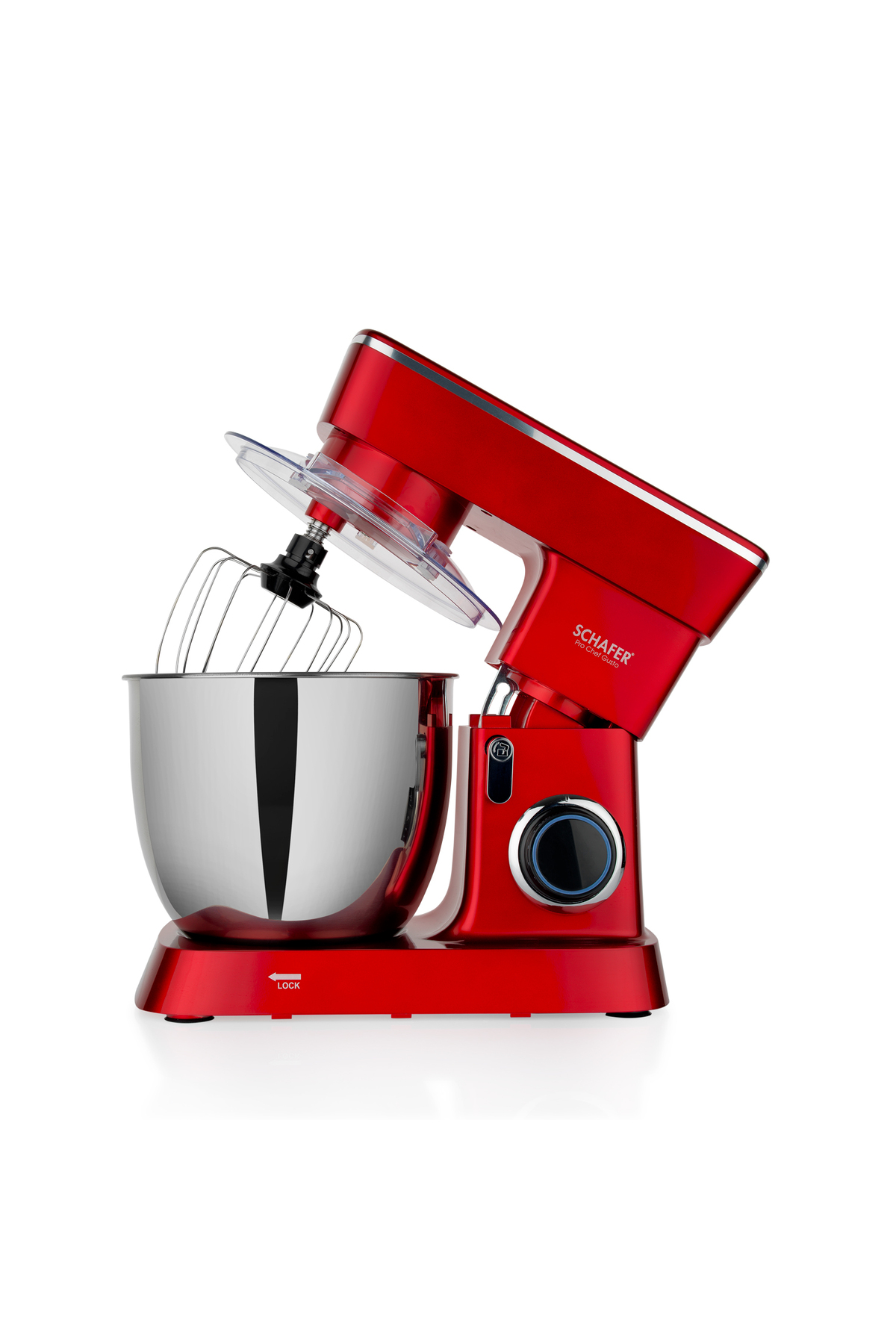 میکسر و ست PROCHEF GUSTO STAND MIXER RED اورجینال Schafer