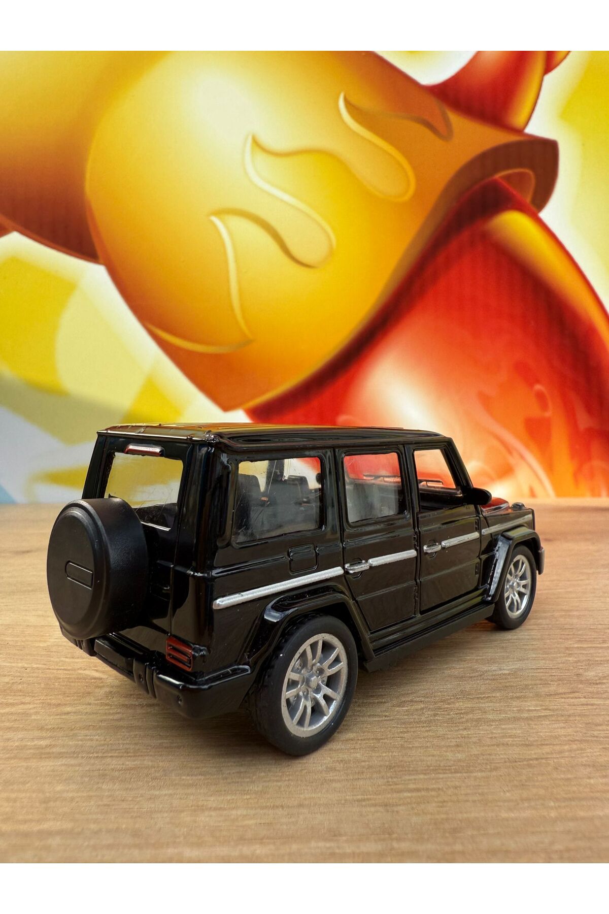 مدل خودرو MERCEDES G CLASS G65 1 36 SCALE PULL AND DROP MODEL CAR مشکی G63 DIECAST اورجینال scntoys