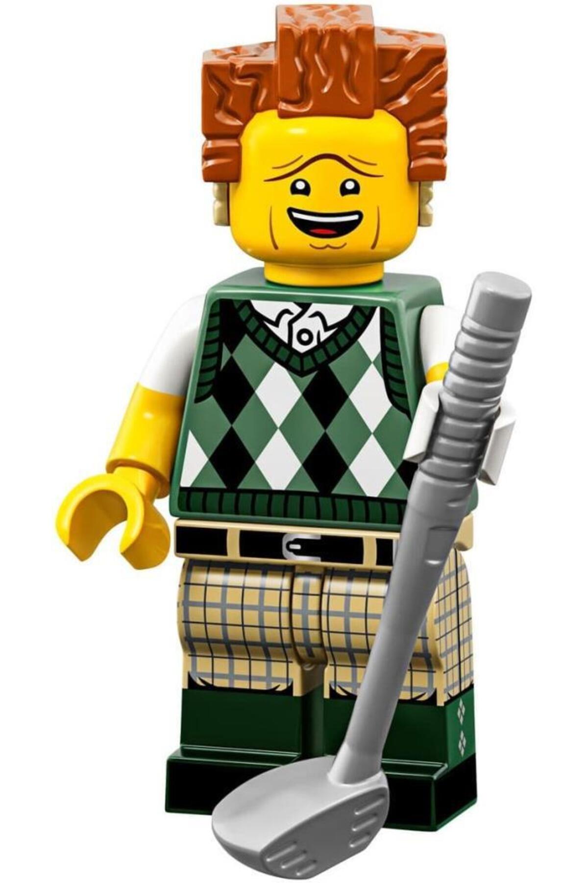 لگو و اسباب بازی های ساخت محور MINIFIGURES 71023 MOVIE 2 SERIES : 12. GONE GOLFIN' PRESIDENT BUSINESS اورجینال LEGO