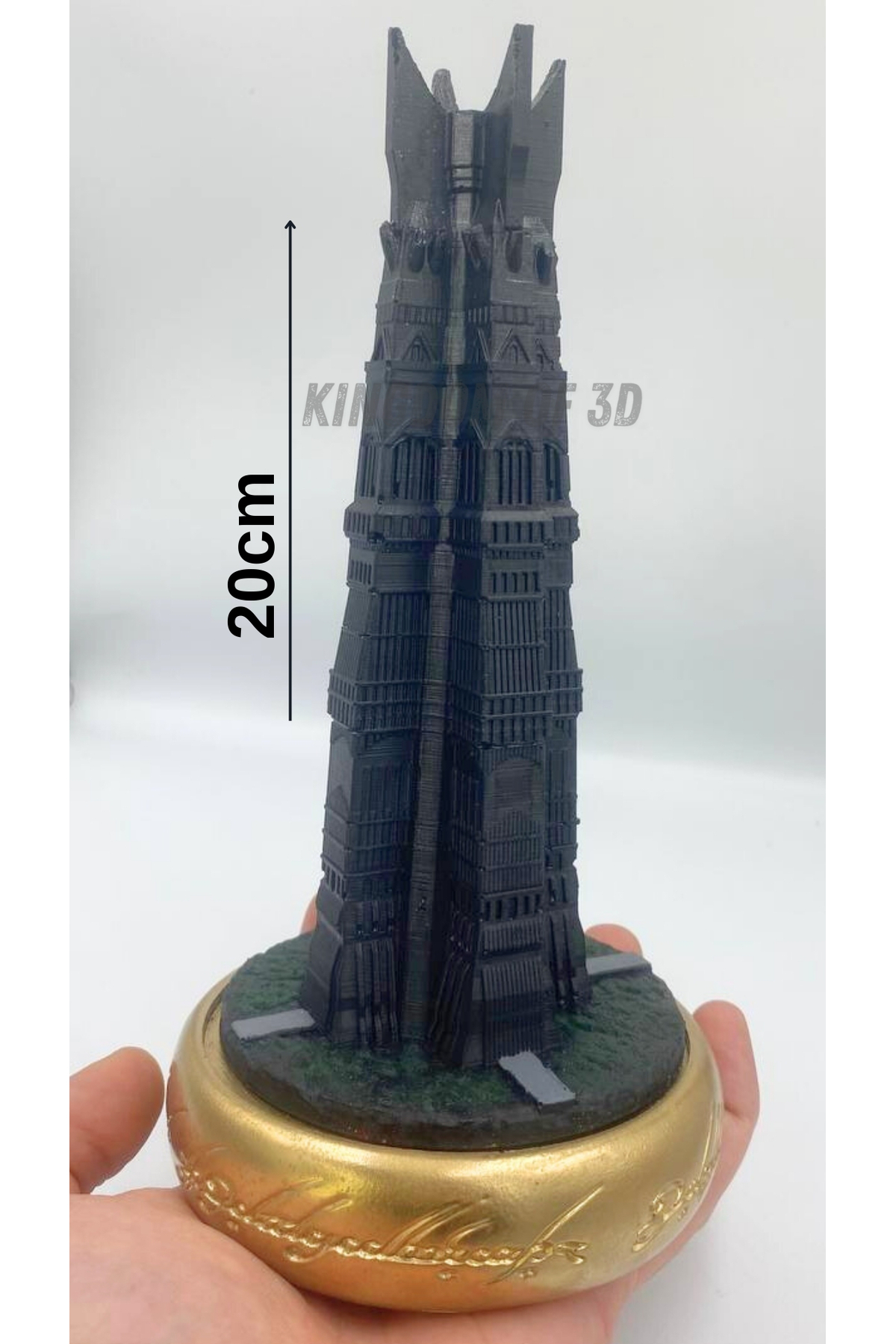 فیگور ارباب حلقه ها برج ارتانک ایزنگارد هدیه از ترکیه Kingdom of 3D