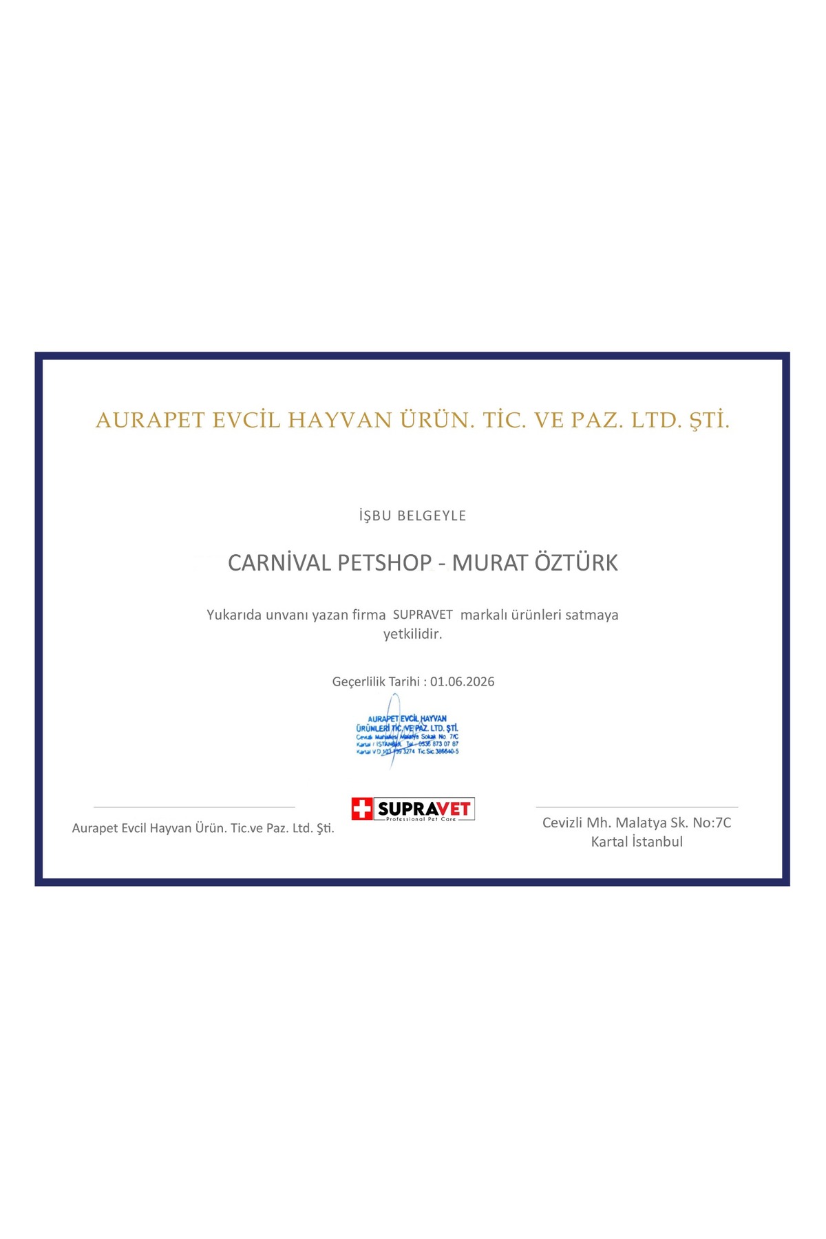 قرص ویتامین سگ Immune C-Vit سوپراوت Supravet، ۷۵ عدد