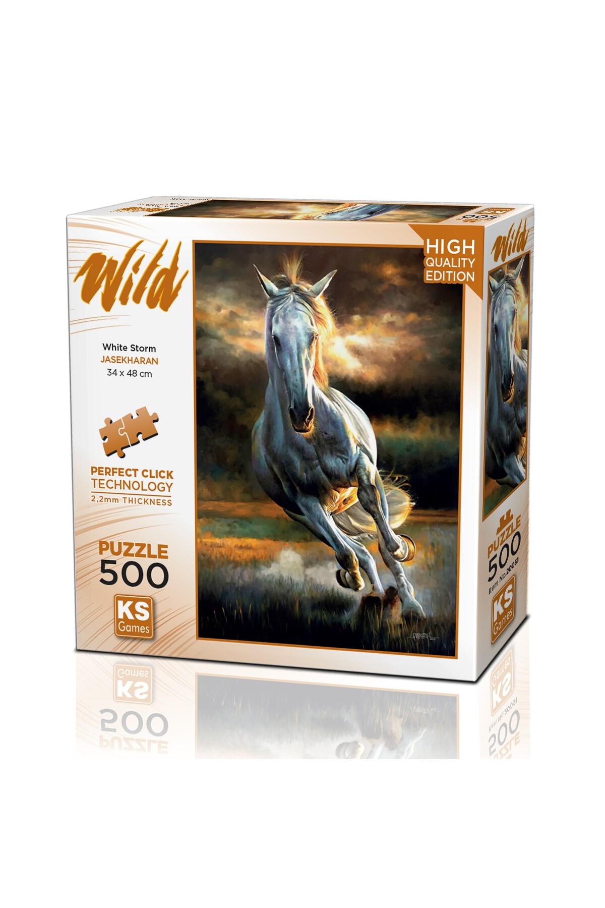 پازل 20051 قطعه 500 طوفان سفید اورجینال Ks Games