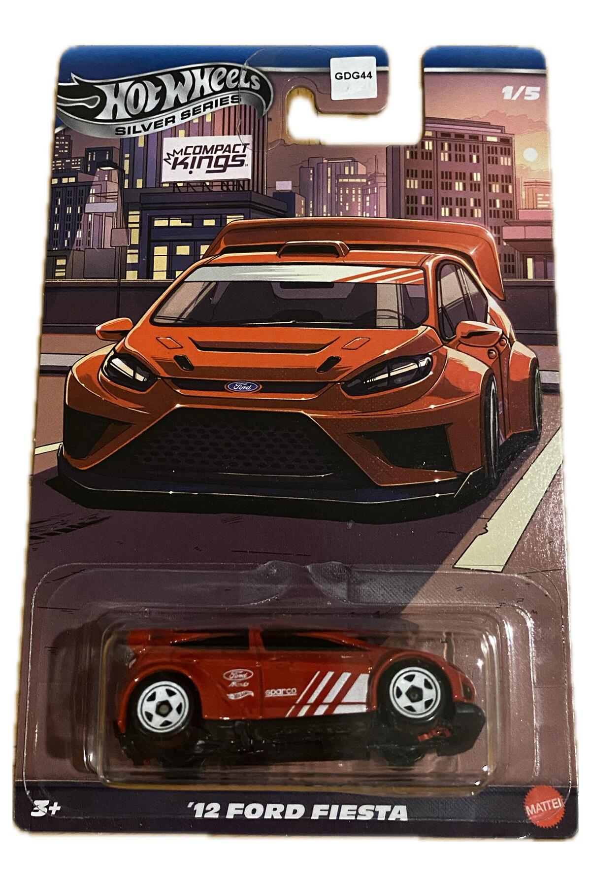 ماشین اسباب بازی مجموعه پادشاهان جمع و جور فورد فیستا '12 HOT WHEELS
