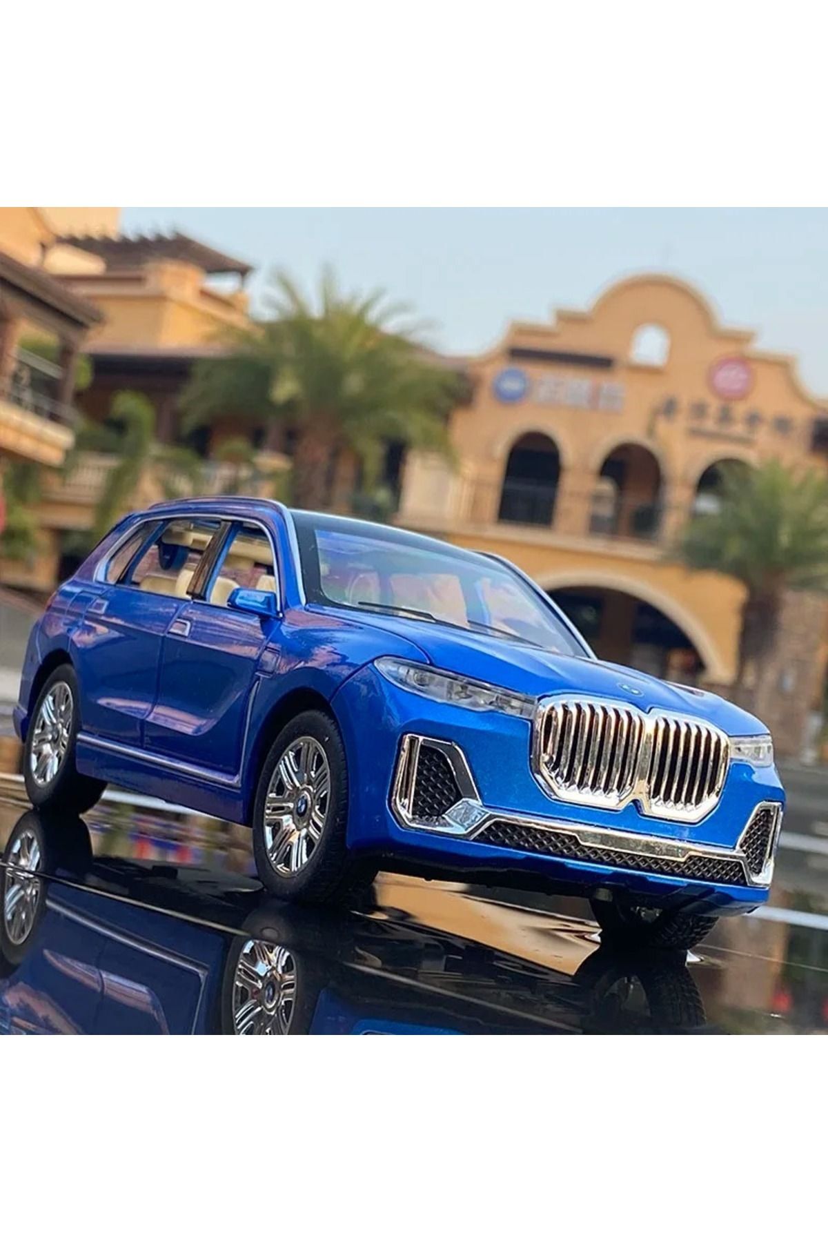 مدل خودرو BMW X7 CAR 1:24 DIECAST METAL MODEL COLLECTION JEEP SUV ماشین با صدا و نور اورجینال scntoys