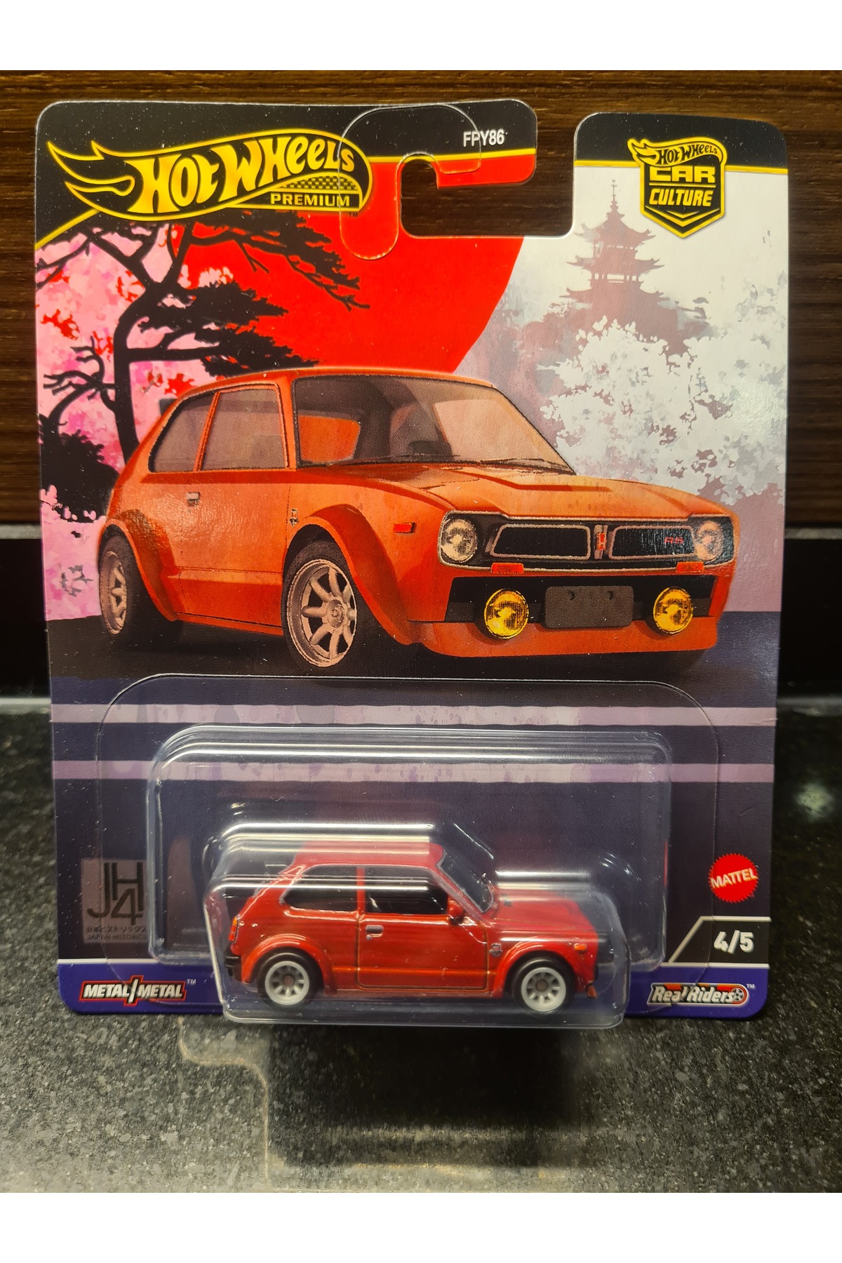 مدل خودرو PREMIUM 1 64 HONDA CIVIC CUSTOM 1973 JAPAN HISTORICS 4 اورجینال HOT WHEELS