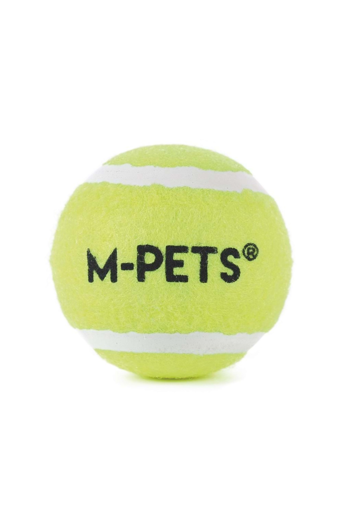 توپ تنیس سگ ۵ سانتی‌متری زرد، بسته ۳ عددی ام‌پتس M-PETS