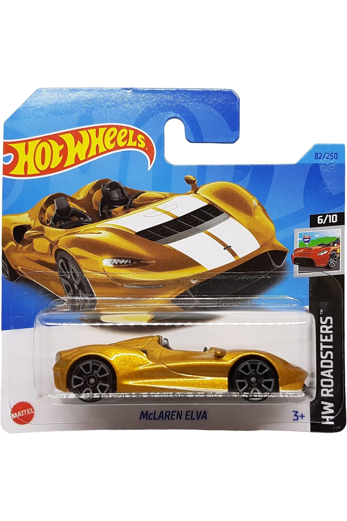 ماشین اسباب بازی مکلارن الوا طلا اورجینال HOT WHEELS