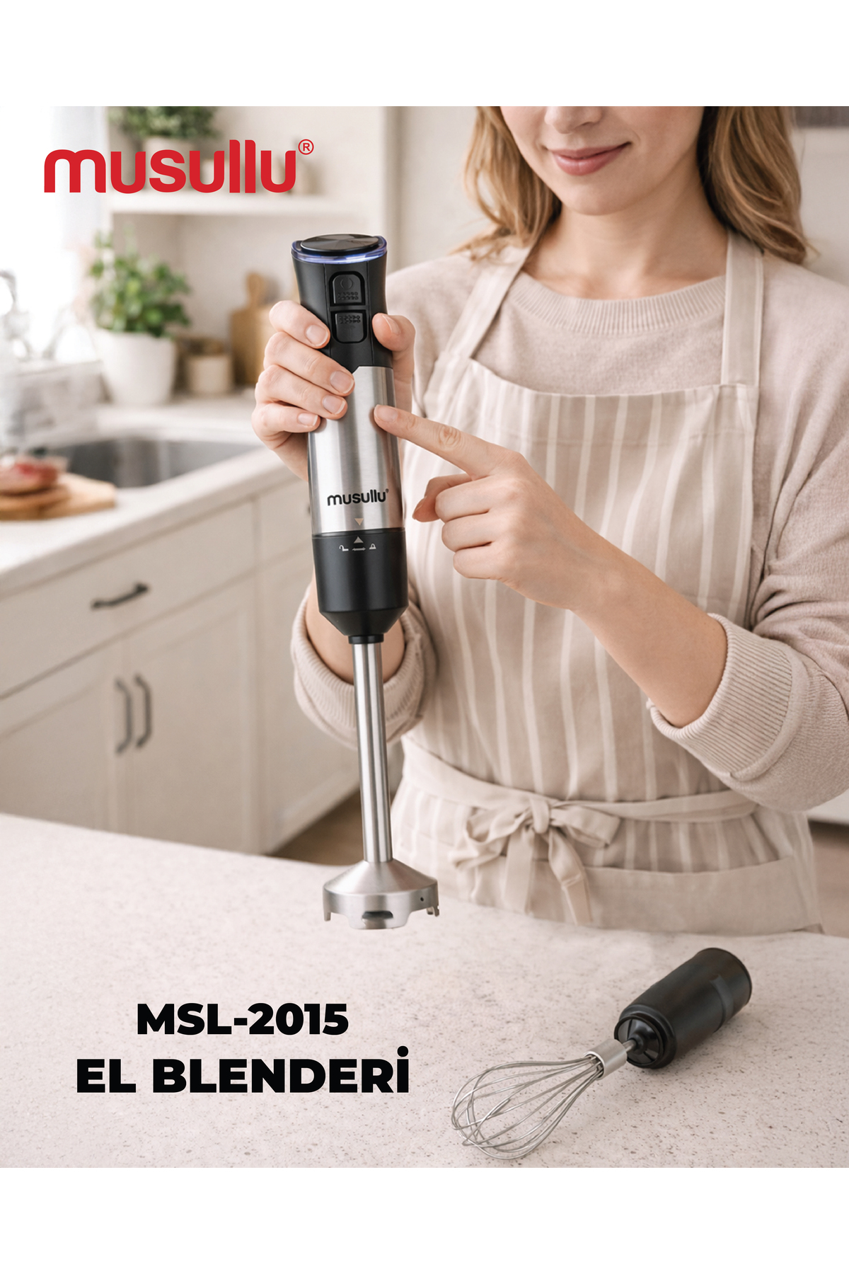 ست مخلوط کن استیک بلندر MSL 2015 اورجینال Musullu
