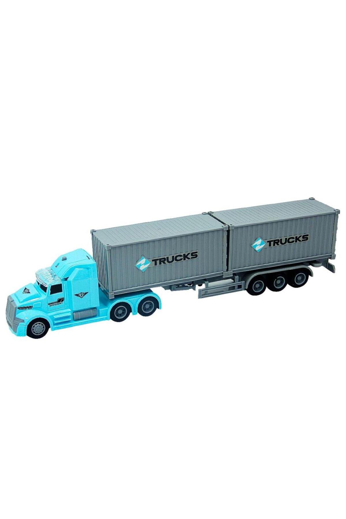 مدل خودرو MAXX WHEELS 1:50 2 TRAILER TRUCK اورجینال NW NessiWorld
