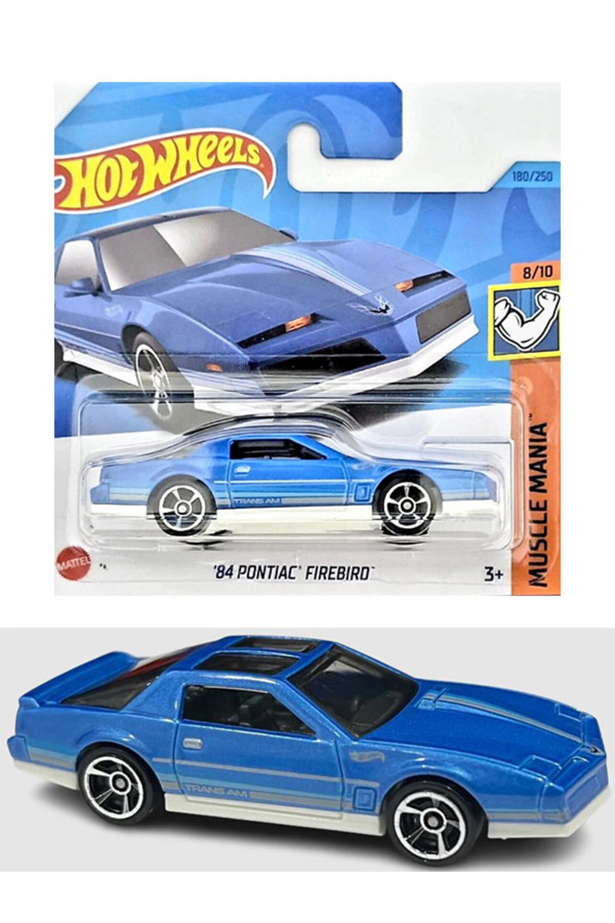 ماشین اسباب بازی 84 PONTIAC FIREBIRD هات ویلز اورجینال HOT WHEELS