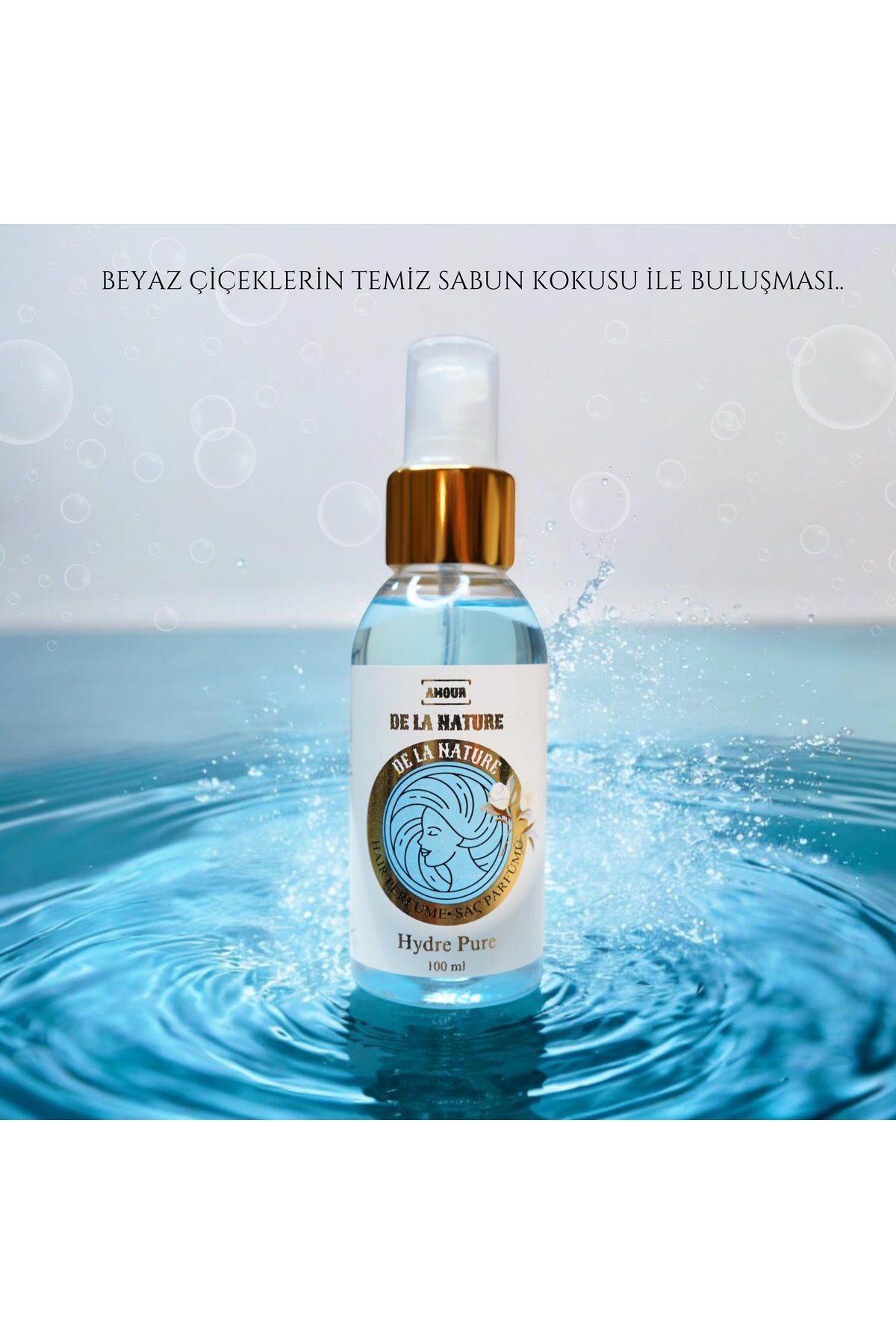 عطر موی HYDRE PURE 100ML ادوپرفیوم AMOUR DE LA NATURE