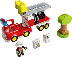 مجموعه ساختنی کامیون آتش‌نشانی لگو LEGO DUPLO مدل 10969، ۲۱ قطعه، مناسب ۲ سال به بالا