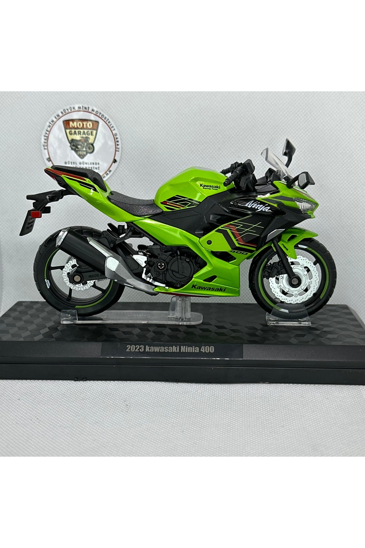 مدل خودرو 2023 KAWASAKI NINJA 400 1:12 موتور سیکلت دیکست – اسباب بازی و مجسمه فلزی مجاز اورجینال Maisto Diecast