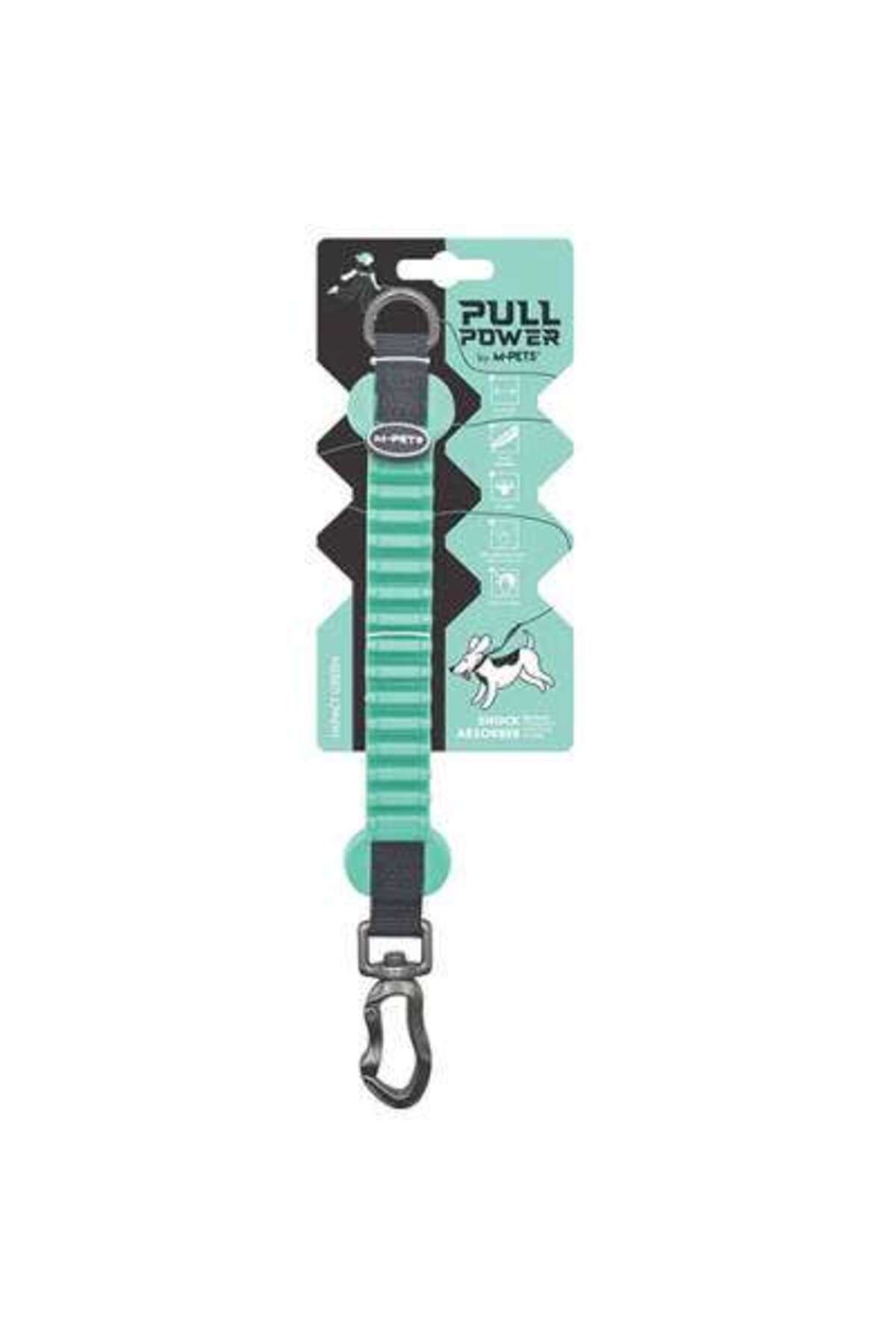 بند میانی ضدضربه سگ آی‌لینا AYLİNA Pull Power، سبز، ۲۵ سانتی‌متر