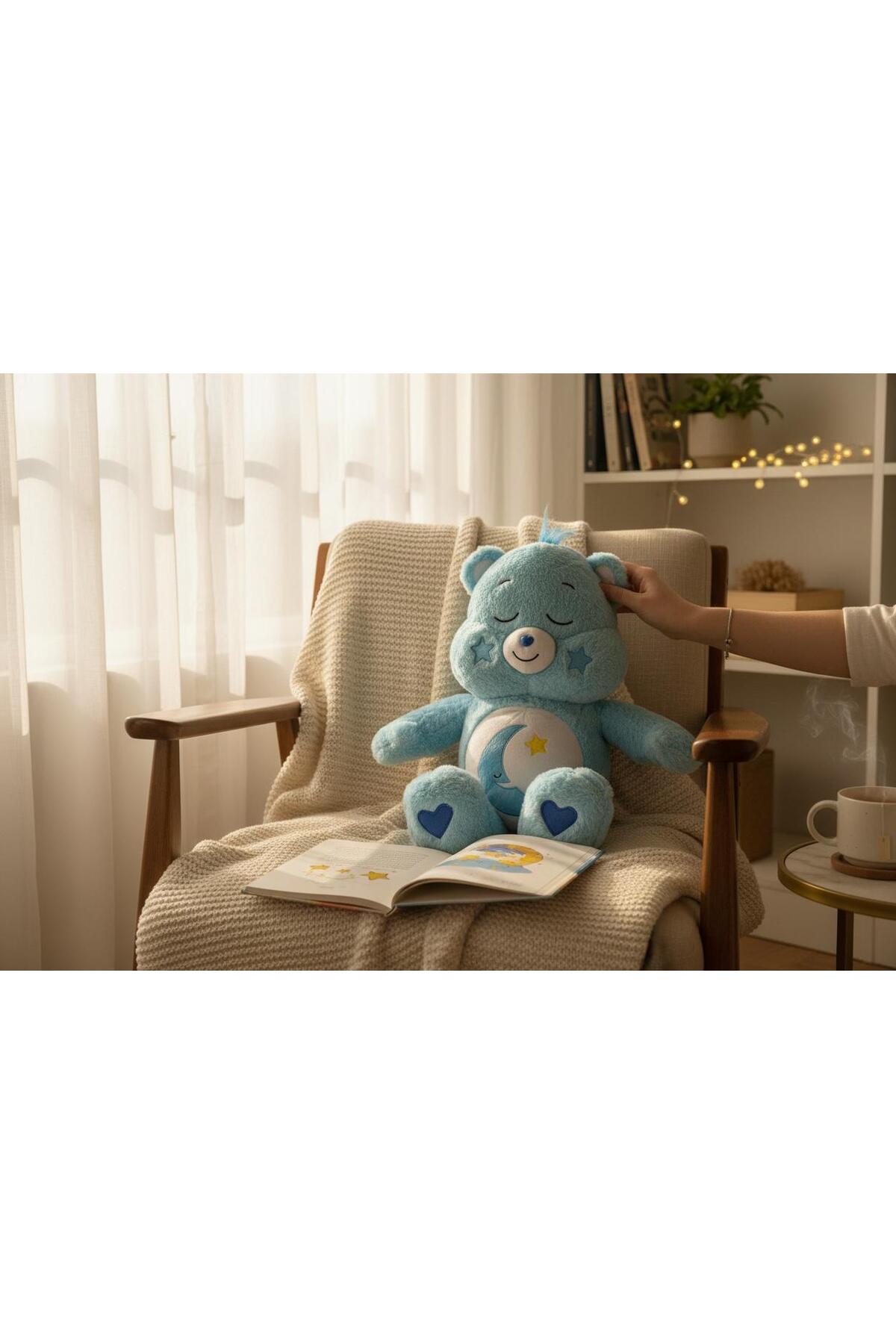 اسباب بازی های پشمی CARE BEAR PLUSH خرس عروسکی 65 سانتی متری نرم همراه خواب زیپ دار onestophube