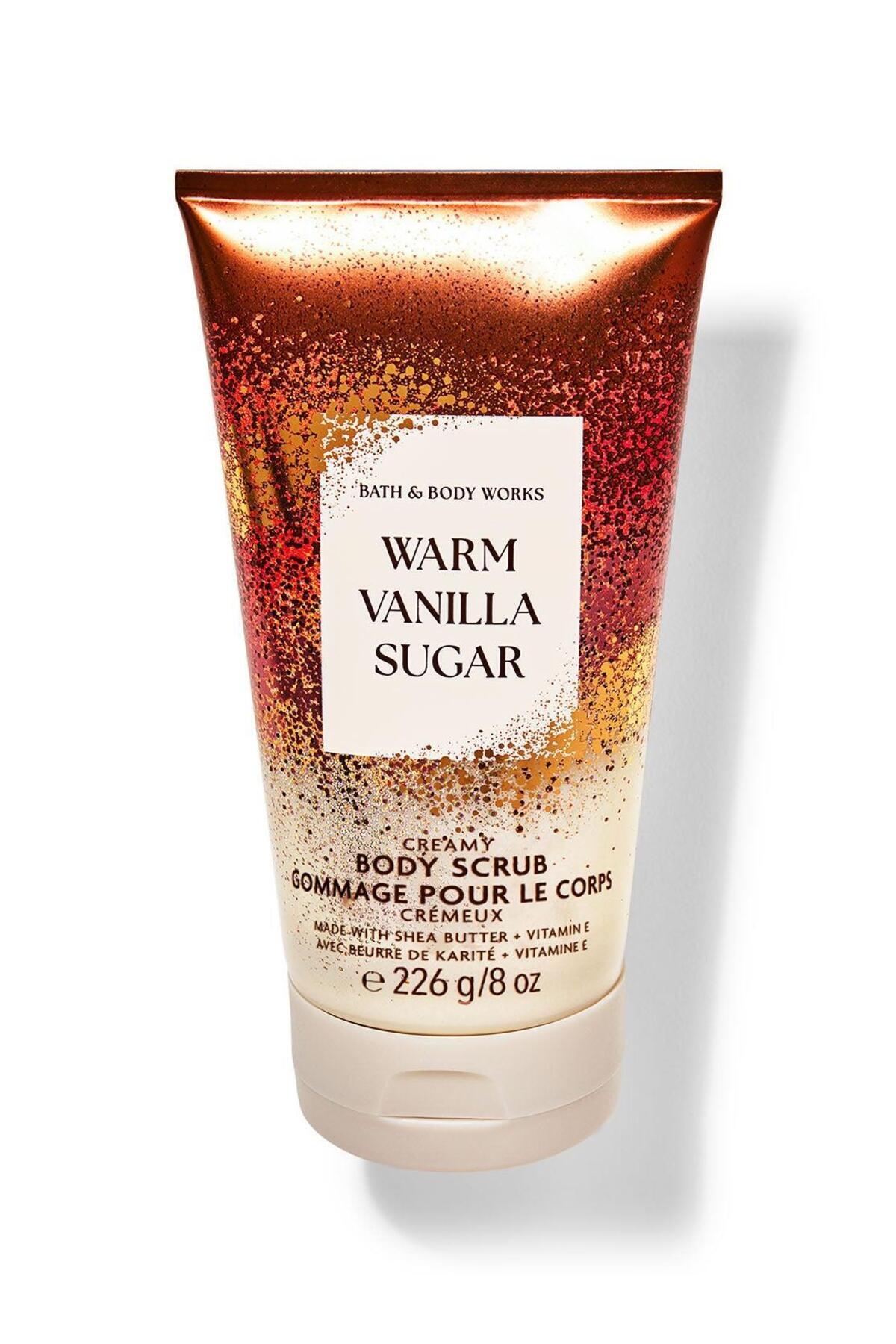 اسکراب بدن لایه بردار شکر وانیلی گرم 226 Bath &amp; Body Works