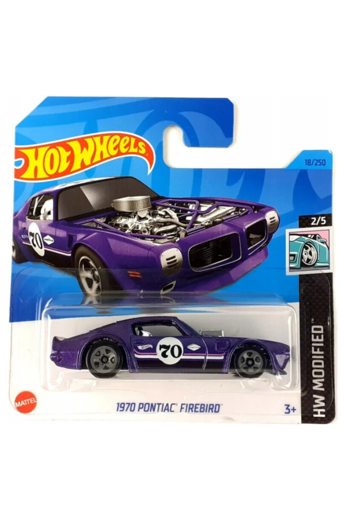 ماشین اسباب بازی 1970 PONTIAC FIREBIRD هات ویلز اورجینال HOT WHEELS