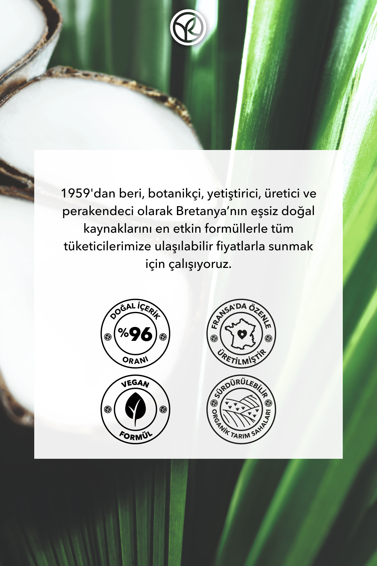 کرم مراقبت روزانه گیاهی Bright Botanical محصول مراقبتی چندکاره 50 میل ایوروشه Yves Rocher