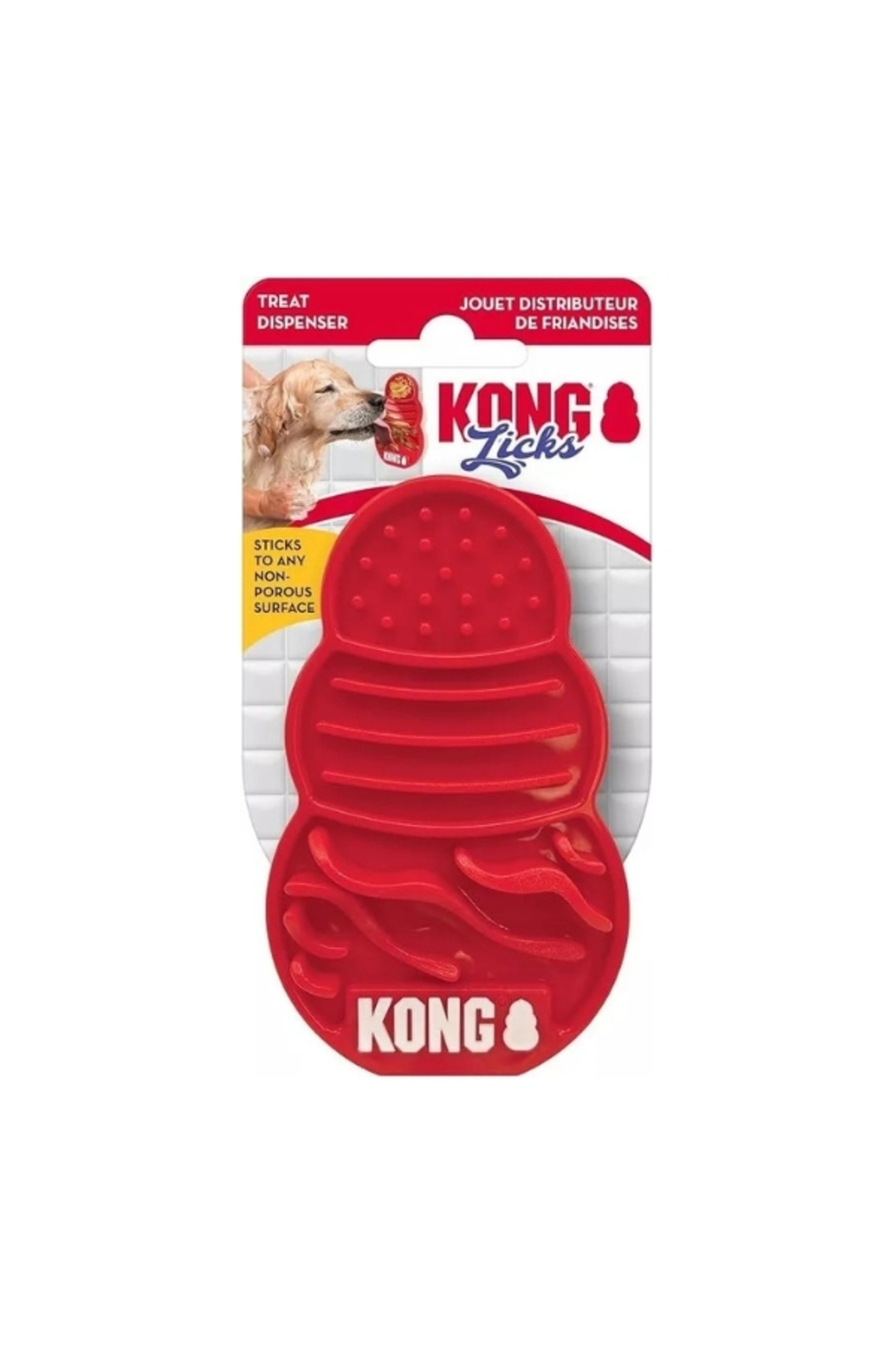 اسباب‌بازی تشویقی مایع سگ کنگ Kong Licks، سایز Large، چندرنگ