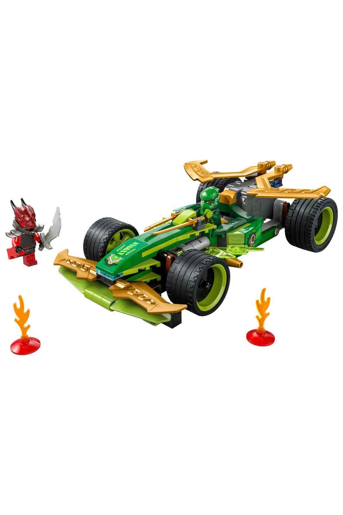 لگو ماشین مسابقه NINJAGO LLOYD'S FLIM RACING 71828 ایجاد برای کودکان 7 ساله بالاتر اورجینال LEGO